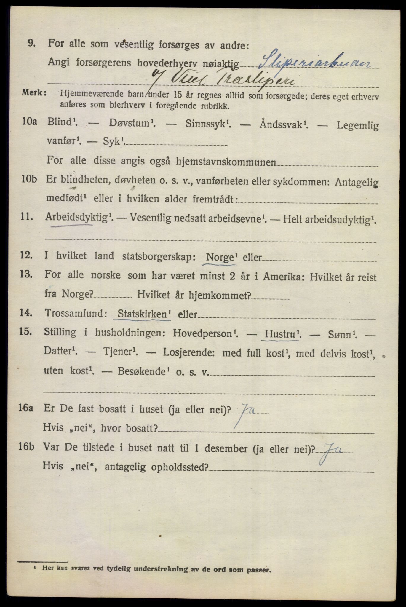 SAKO, 1920 census for Norderhov, 1920, p. 19558