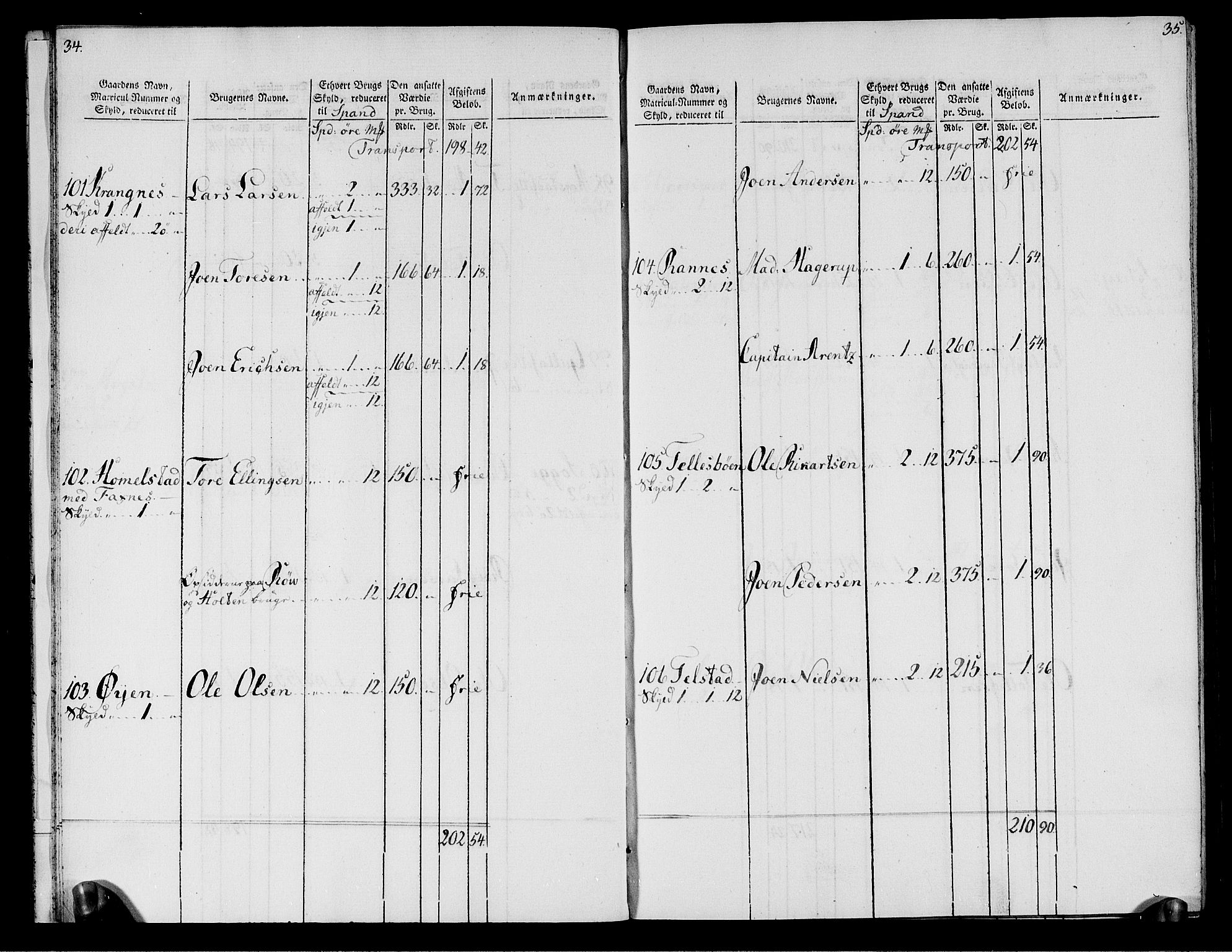 Rentekammeret inntil 1814, Realistisk ordnet avdeling, AV/RA-EA-4070/N/Ne/Nea/L0133: Nordmøre fogderi. Oppebørselsregister, 1803, p. 19