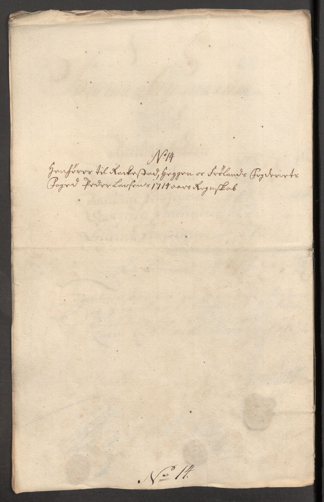 Rentekammeret inntil 1814, Reviderte regnskaper, Fogderegnskap, RA/EA-4092/R07/L0308: Fogderegnskap Rakkestad, Heggen og Frøland, 1714, p. 265