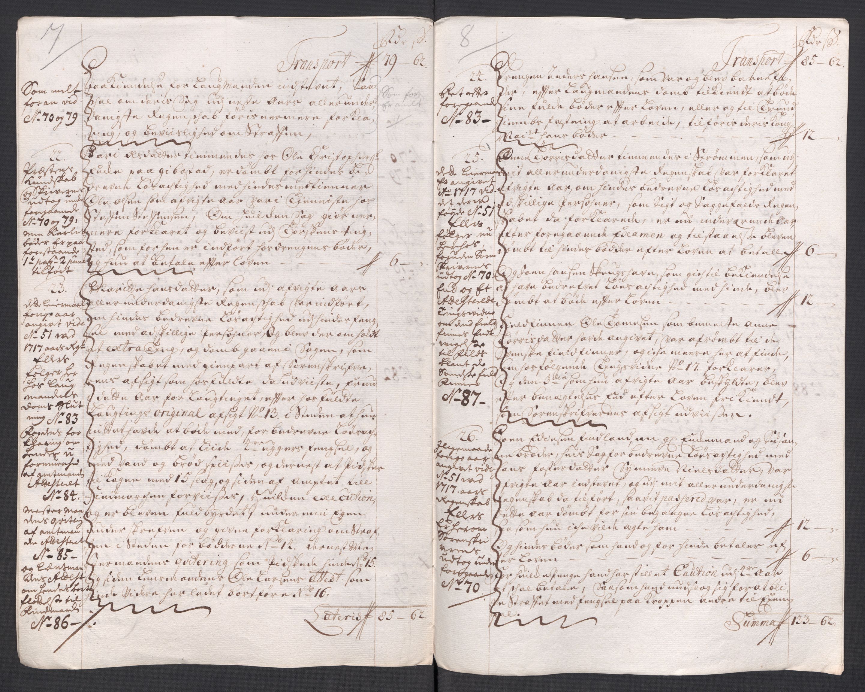 Rentekammeret inntil 1814, Reviderte regnskaper, Fogderegnskap, AV/RA-EA-4092/R68/L4764: Fogderegnskap Senja og Troms, 1718, p. 347