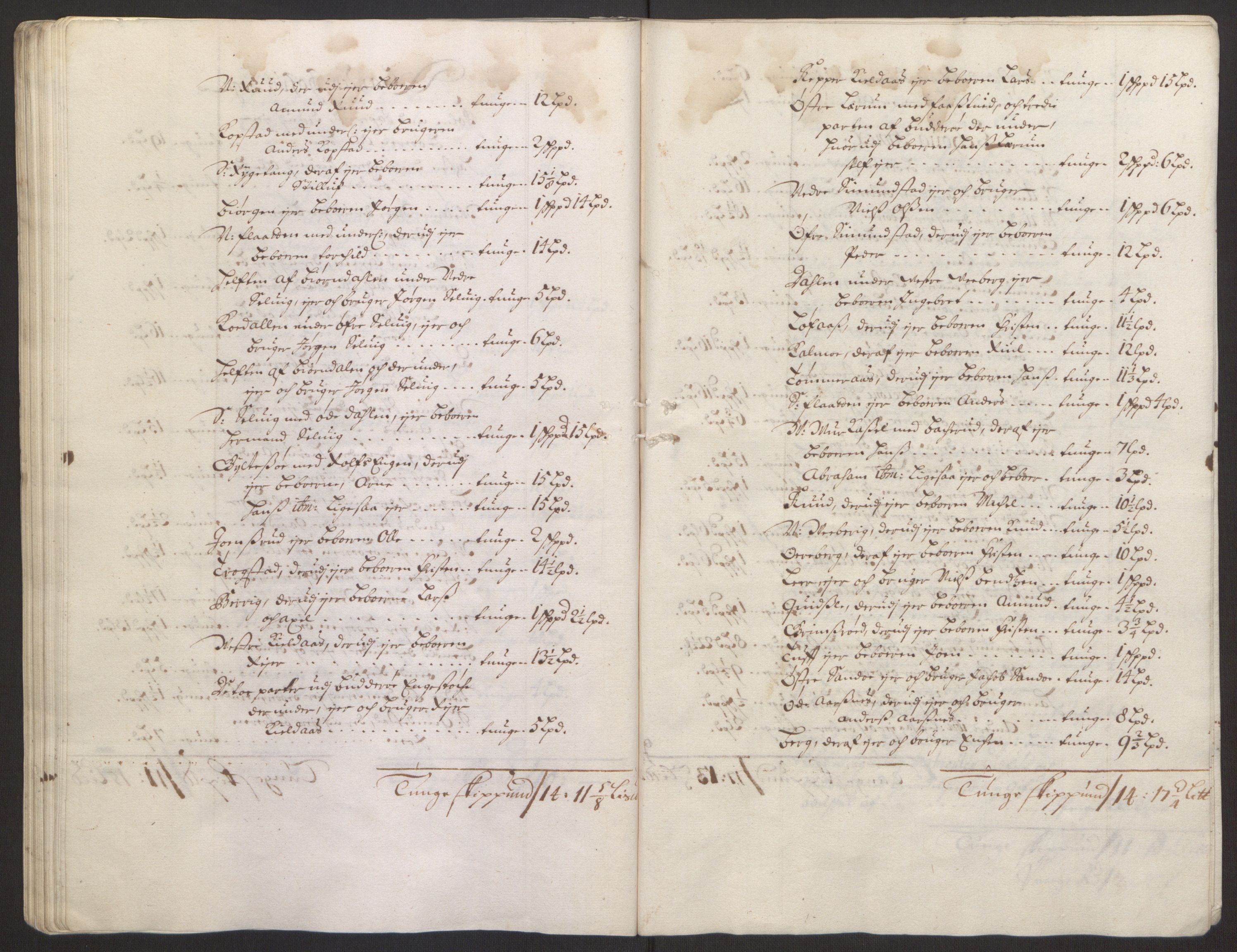 Rentekammeret inntil 1814, Reviderte regnskaper, Fogderegnskap, RA/EA-4092/R32/L1867: Fogderegnskap Jarlsberg grevskap, 1694-1696, p. 123