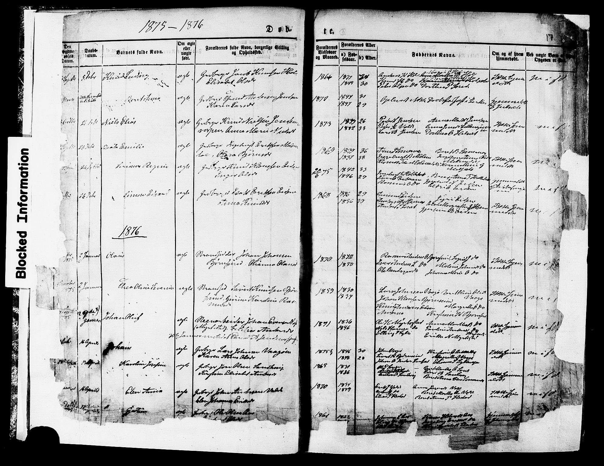 Ministerialprotokoller, klokkerbøker og fødselsregistre - Møre og Romsdal, SAT/A-1454/565/L0749: Parish register (official) no. 565A03, 1871-1886, p. 17