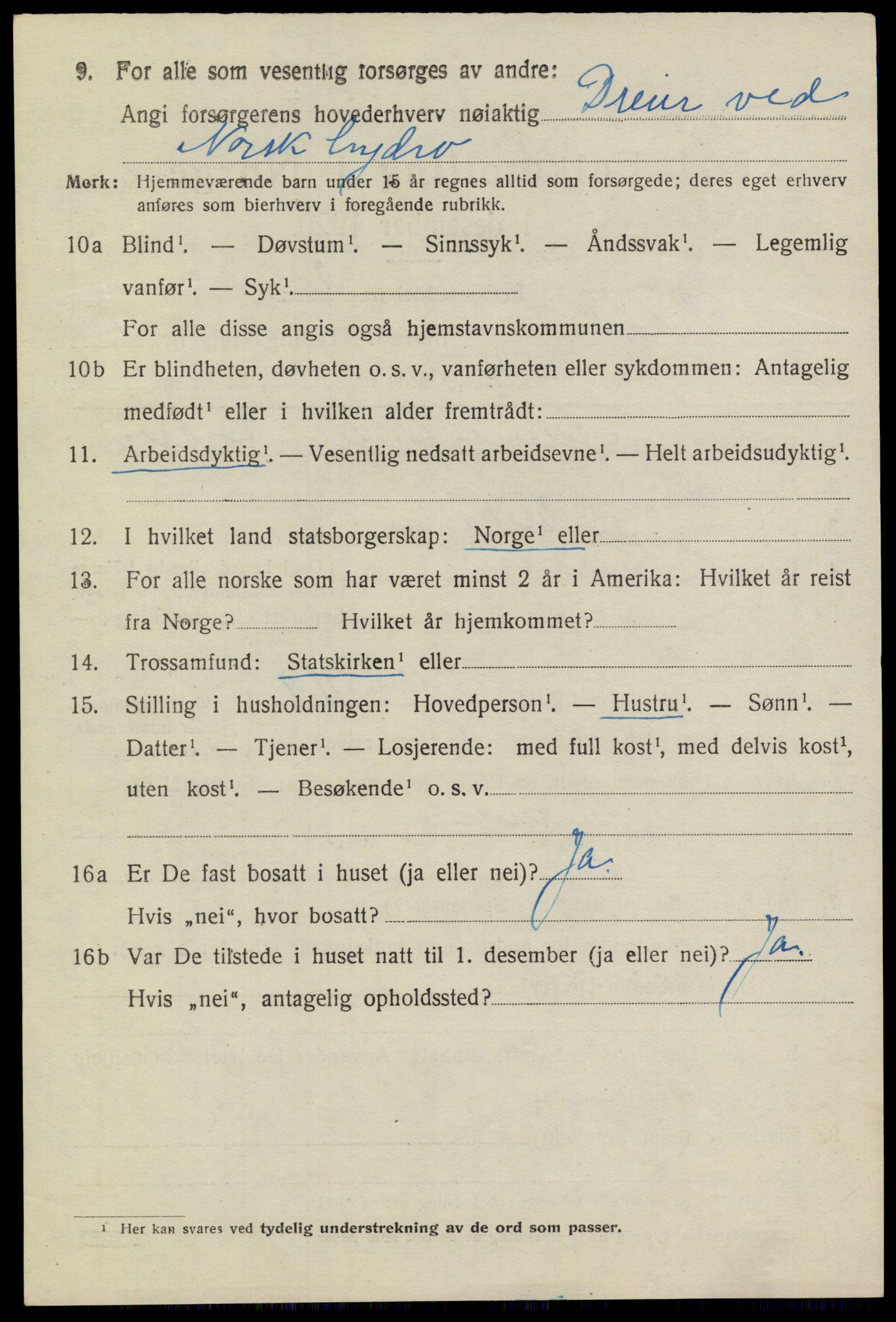 SAKO, 1920 census for Heddal, 1920, p. 1549