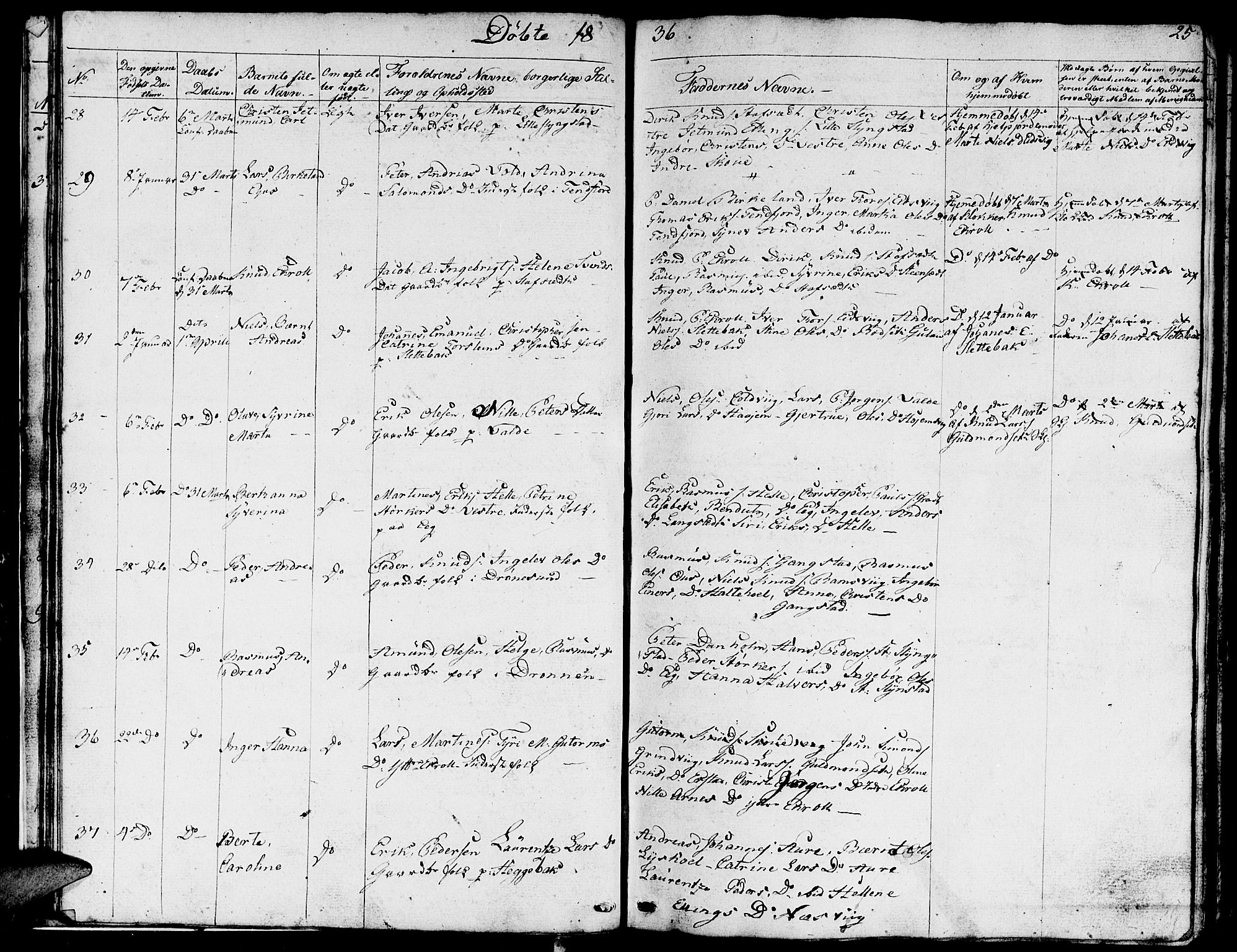 Ministerialprotokoller, klokkerbøker og fødselsregistre - Møre og Romsdal, AV/SAT-A-1454/524/L0361: Parish register (copy) no. 524C02, 1831-1840, p. 25