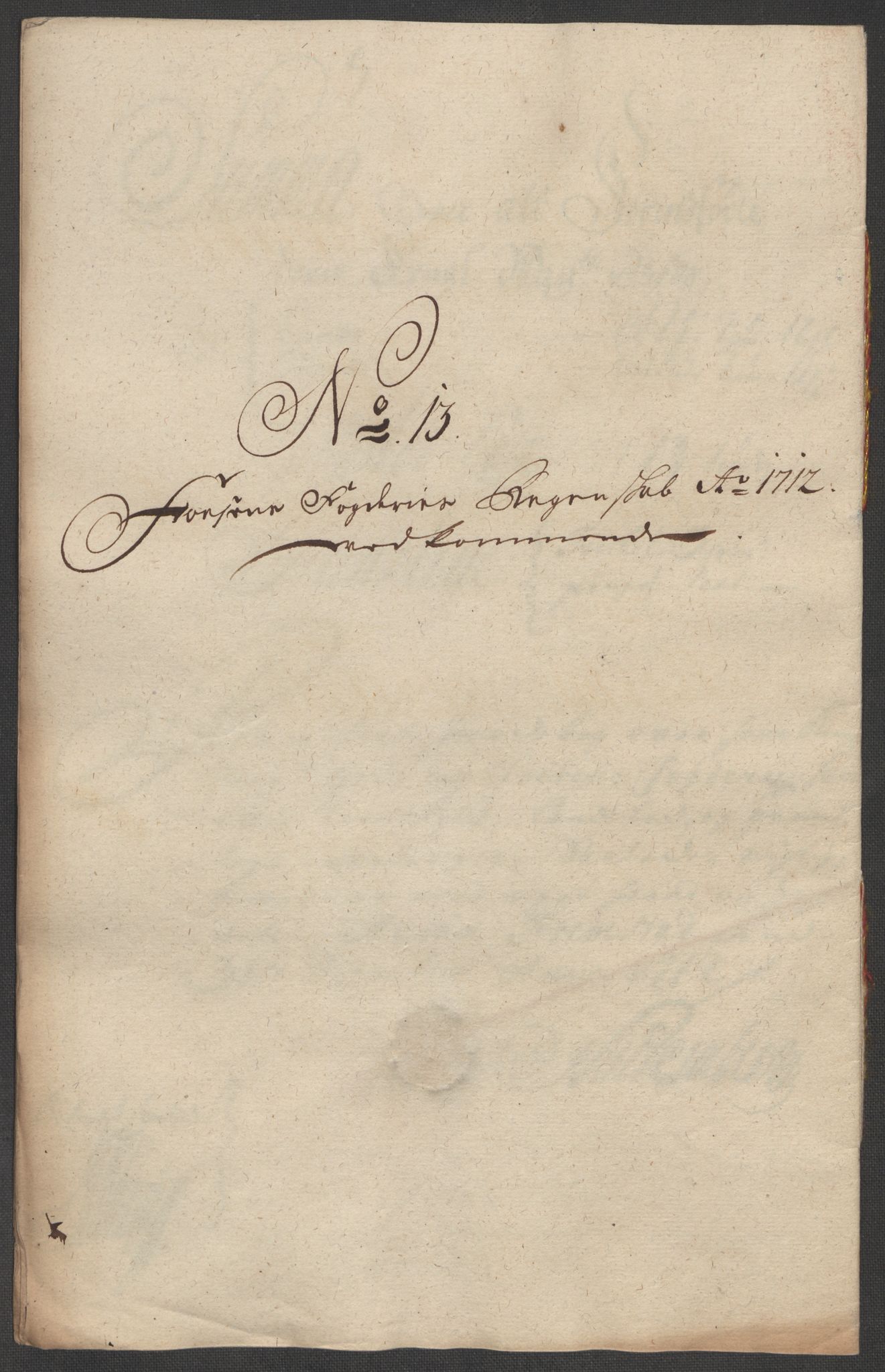 Rentekammeret inntil 1814, Reviderte regnskaper, Fogderegnskap, AV/RA-EA-4092/R57/L3861: Fogderegnskap Fosen, 1712-1713, p. 141