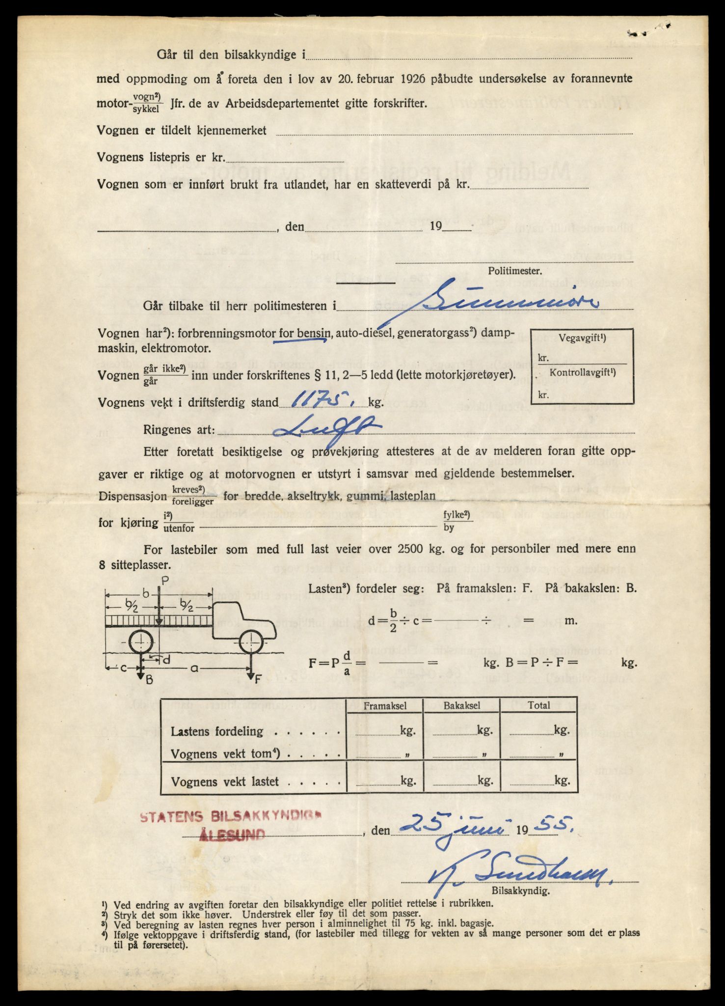 Møre og Romsdal vegkontor - Ålesund trafikkstasjon, AV/SAT-A-4099/F/Fe/L0001: Registreringskort for kjøretøy T 3 - T 127, 1927-1998, p. 2538