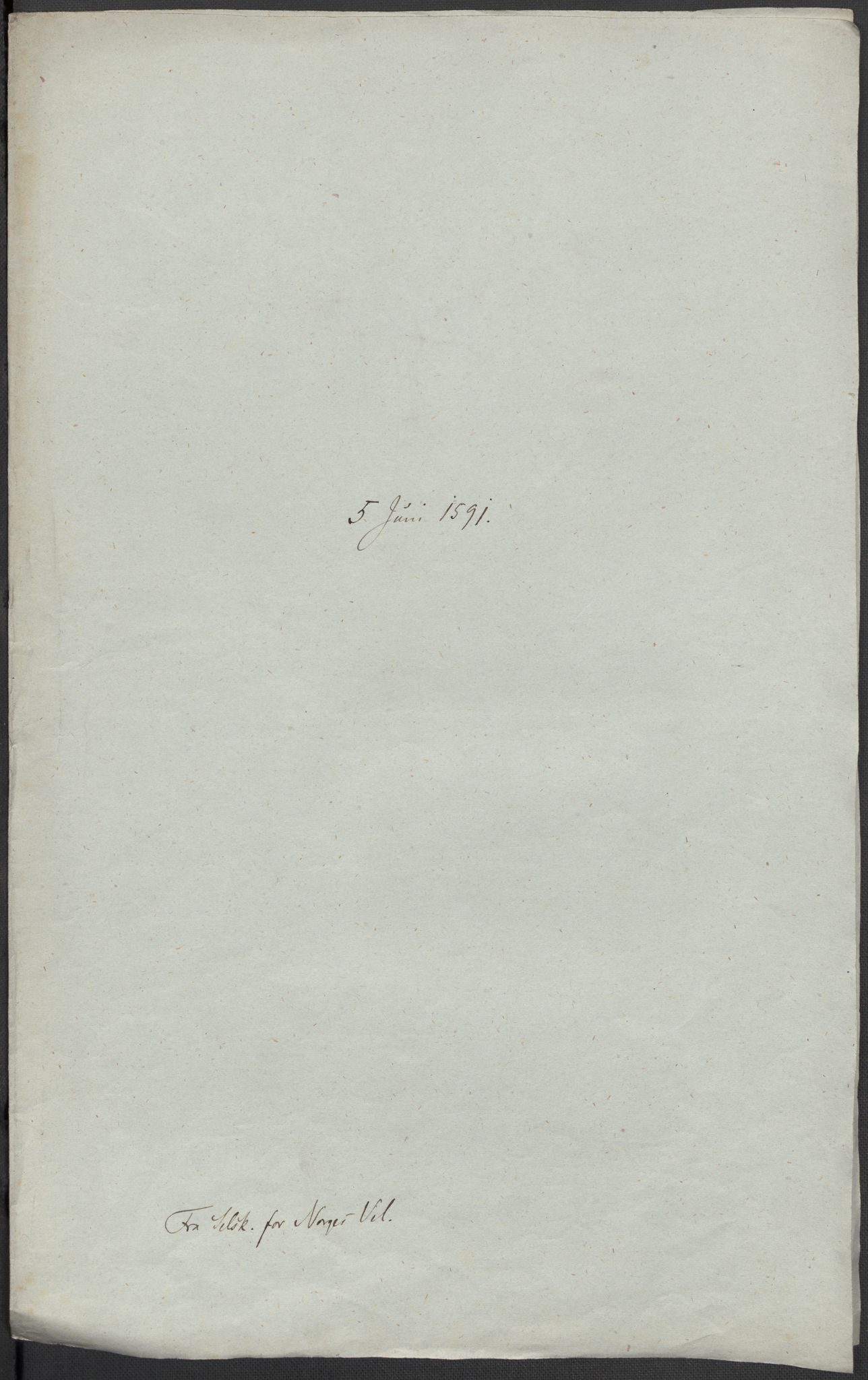 Riksarkivets diplomsamling, AV/RA-EA-5965/F02/L0093: Dokumenter, 1591, p. 95