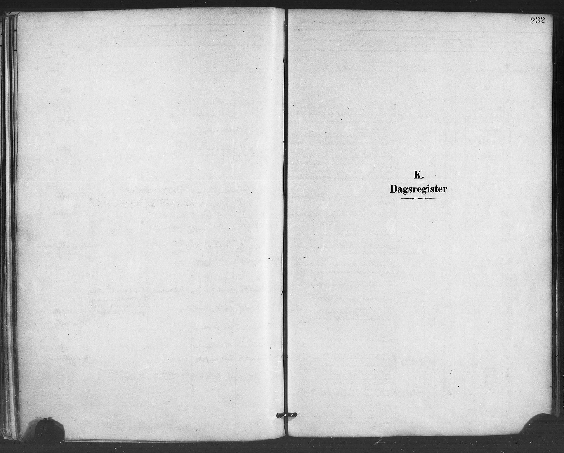 Mariakirken Sokneprestembete, SAB/A-76901/H/Haa/L0007: Parish register (official) no. A 7, 1878-1893, p. 232