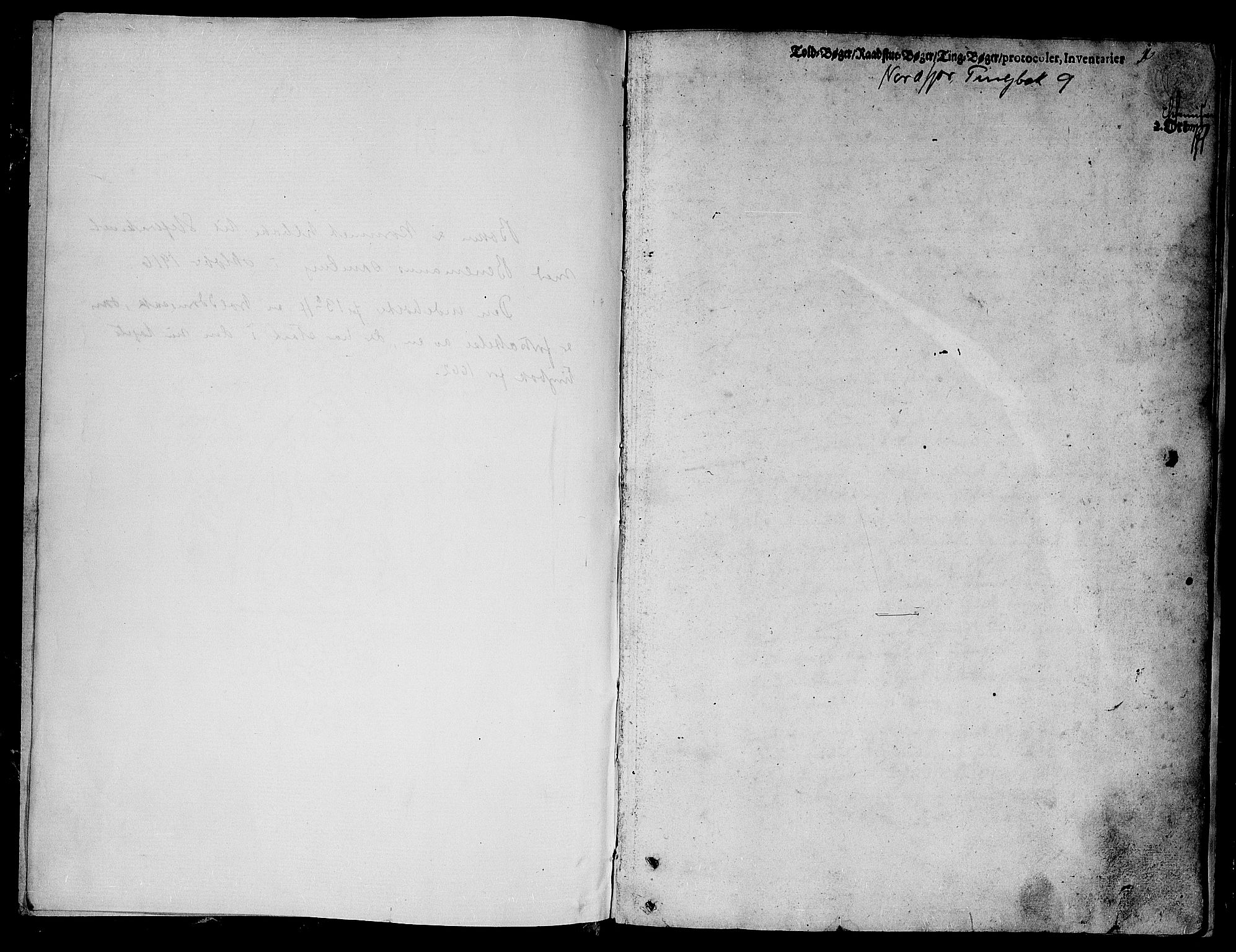 Nordfjord sorenskriveri, SAB/A-2801/01/01a/L0008: Tingbøker (Justisprotokoller), 1663, p. 0b-1a