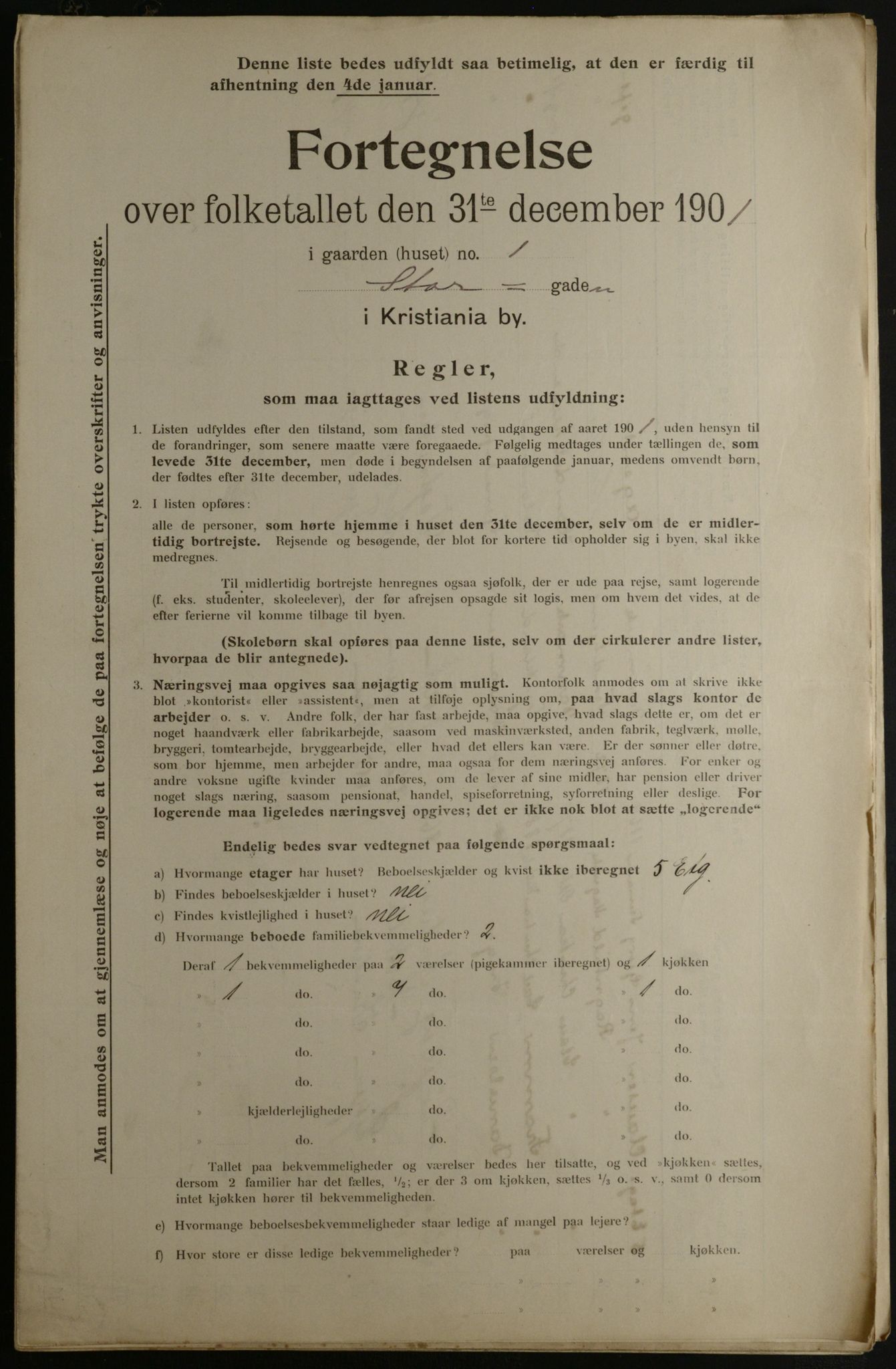 OBA, Municipal Census 1901 for Kristiania, 1901, p. 15779