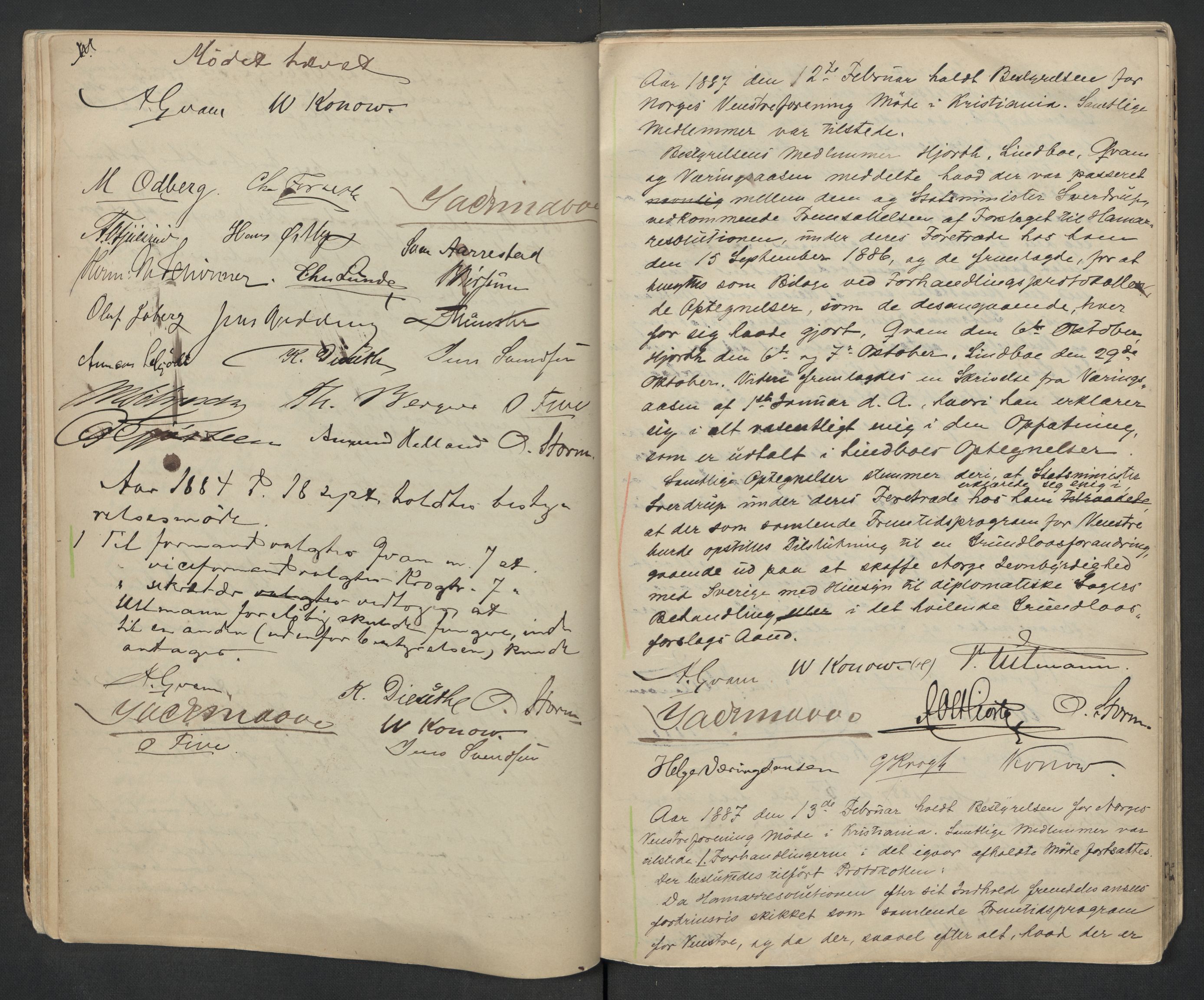 Venstres Hovedorganisasjon, AV/RA-PA-0876/Aa/L0001: Forhandlingsprotokoll for Norges Venstreforening, 1884-1909, p. 23