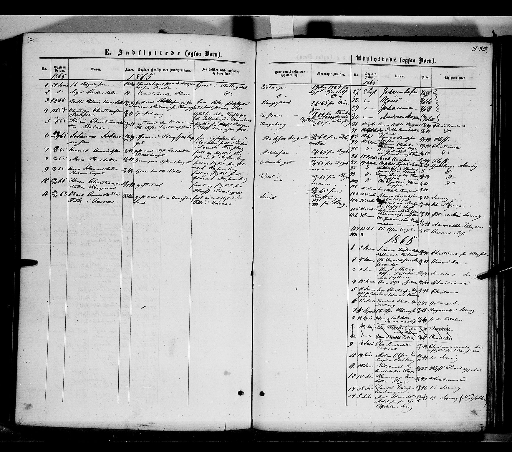 Grue prestekontor, SAH/PREST-036/H/Ha/Haa/L0010: Parish register (official) no. 10, 1864-1873, p. 333
