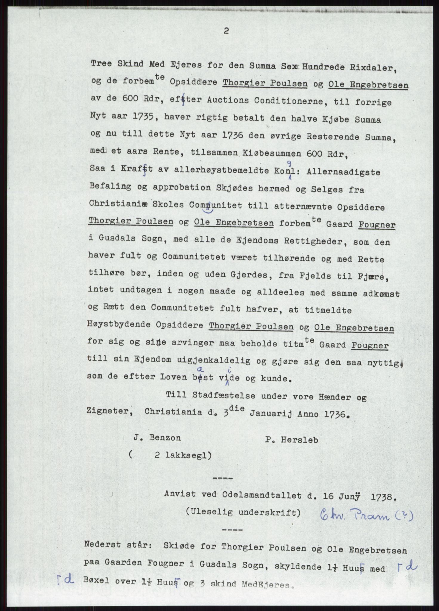 Samlinger til kildeutgivelse, Diplomavskriftsamlingen, AV/RA-EA-4053/H/Ha, p. 2099