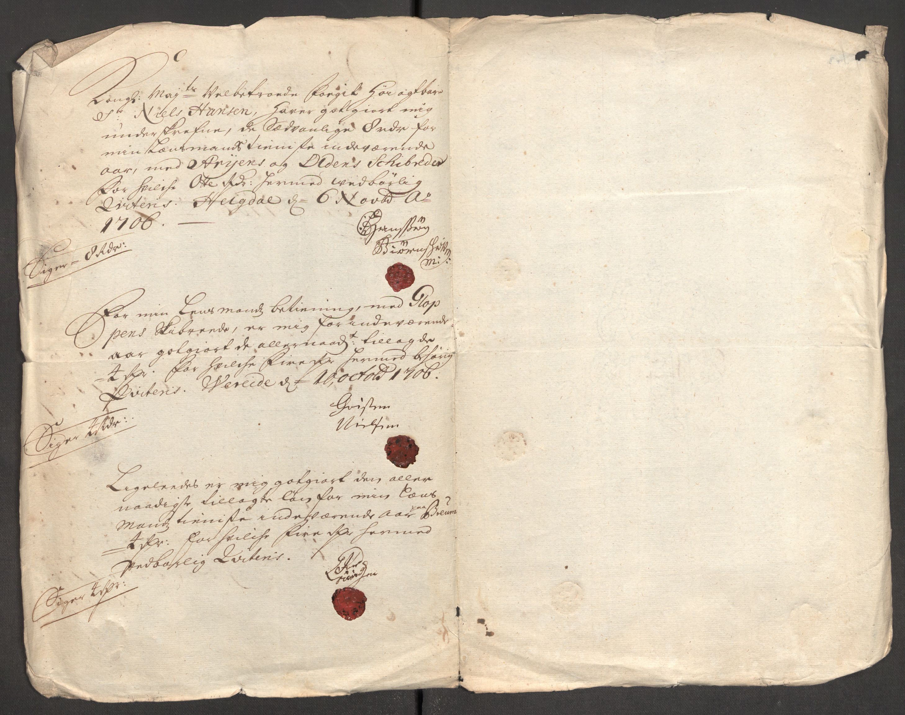Rentekammeret inntil 1814, Reviderte regnskaper, Fogderegnskap, RA/EA-4092/R53/L3430: Fogderegnskap Sunn- og Nordfjord, 1706-1707, p. 187