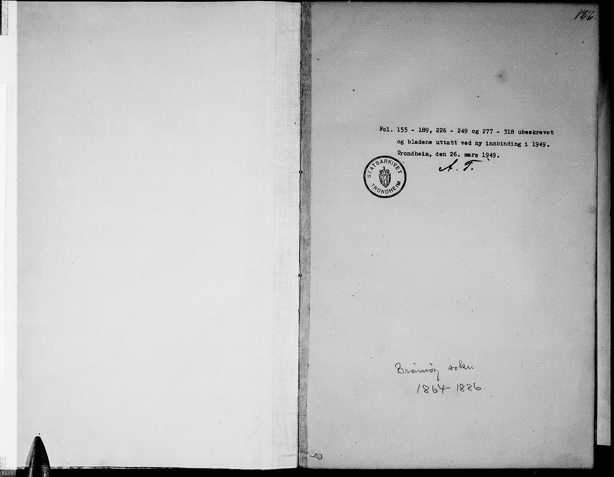 Ministerialprotokoller, klokkerbøker og fødselsregistre - Nordland, SAT/A-1459/813/L0212: Parish register (copy) no. 813C04, 1864-1886