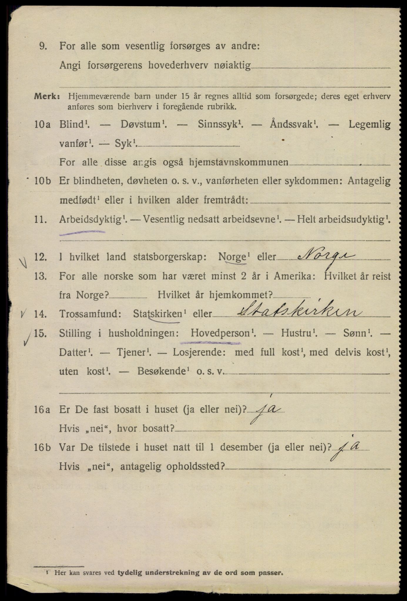 SAO, 1920 census for Kristiania, 1920, p. 422106