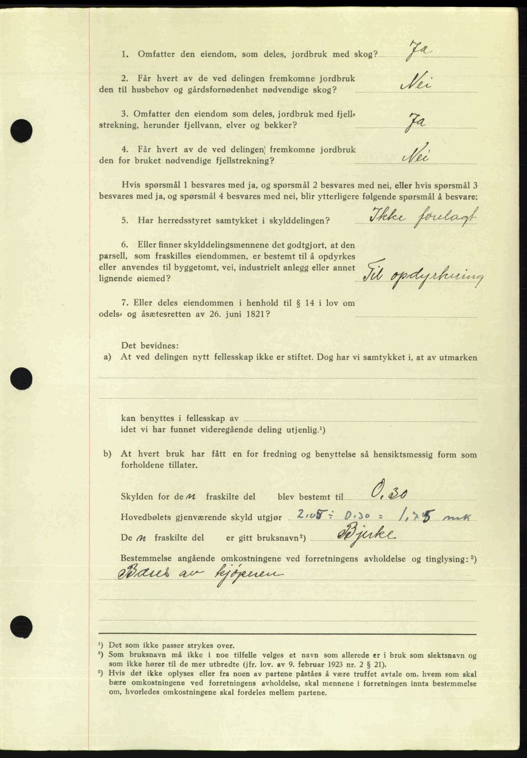 Romsdal sorenskriveri, AV/SAT-A-4149/1/2/2C: Mortgage book no. A22, 1947-1947, Diary no: : 643/1947