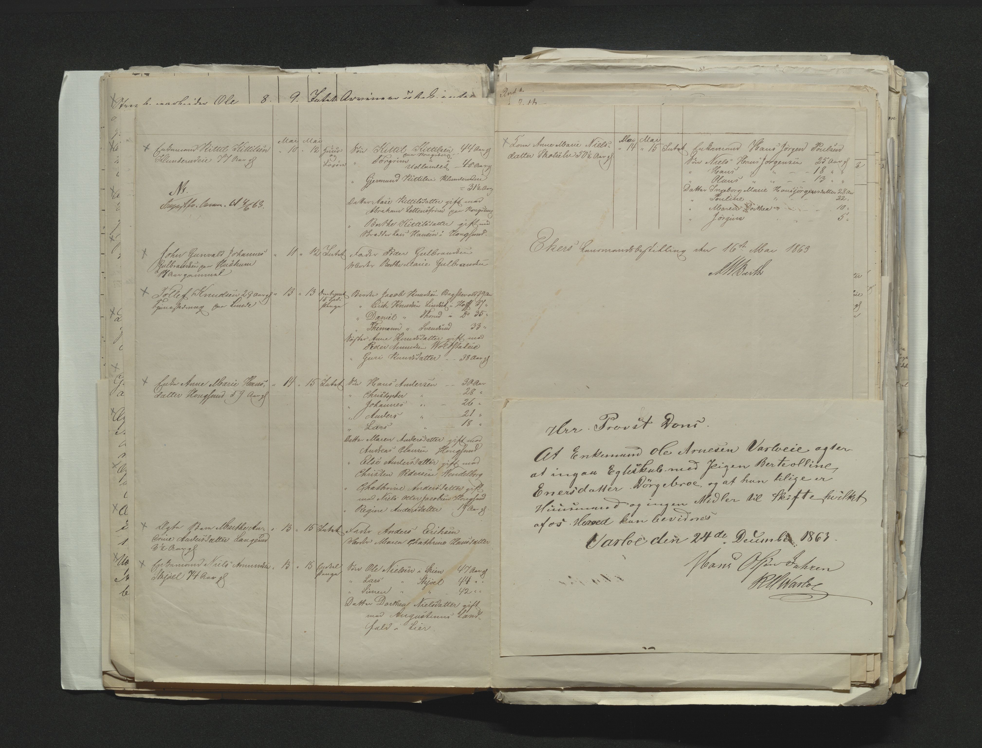 Eiker, Modum og Sigdal sorenskriveri, AV/SAKO-A-123/H/Ha/Hab/L0011: Dødsfallsmeldinger, 1862-1865, p. 193