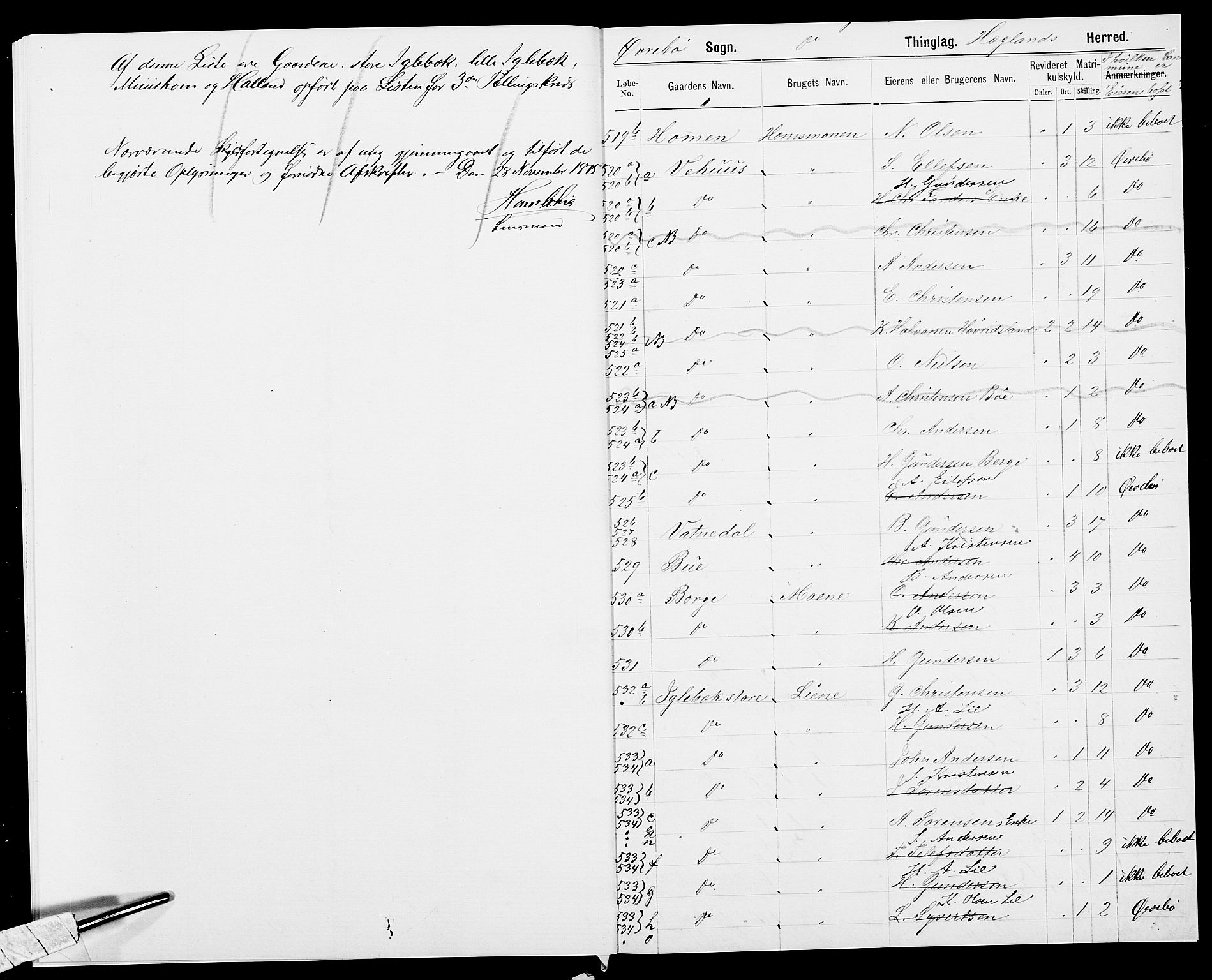 SAK, 1875 census for 1016P Øvrebø, 1875, p. 14