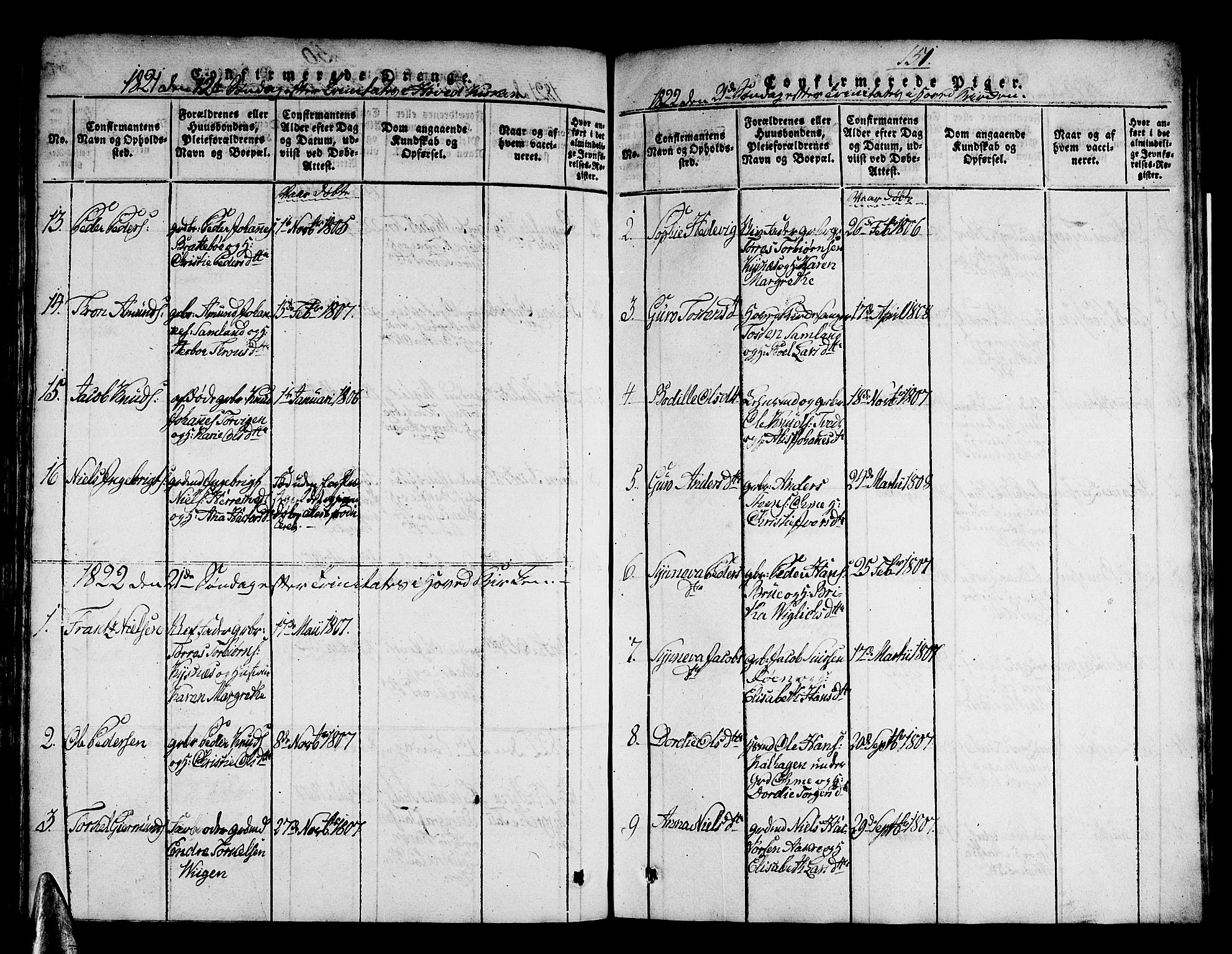 Strandebarm sokneprestembete, AV/SAB-A-78401/H/Haa: Parish register (official) no. A 5, 1816-1826, p. 251