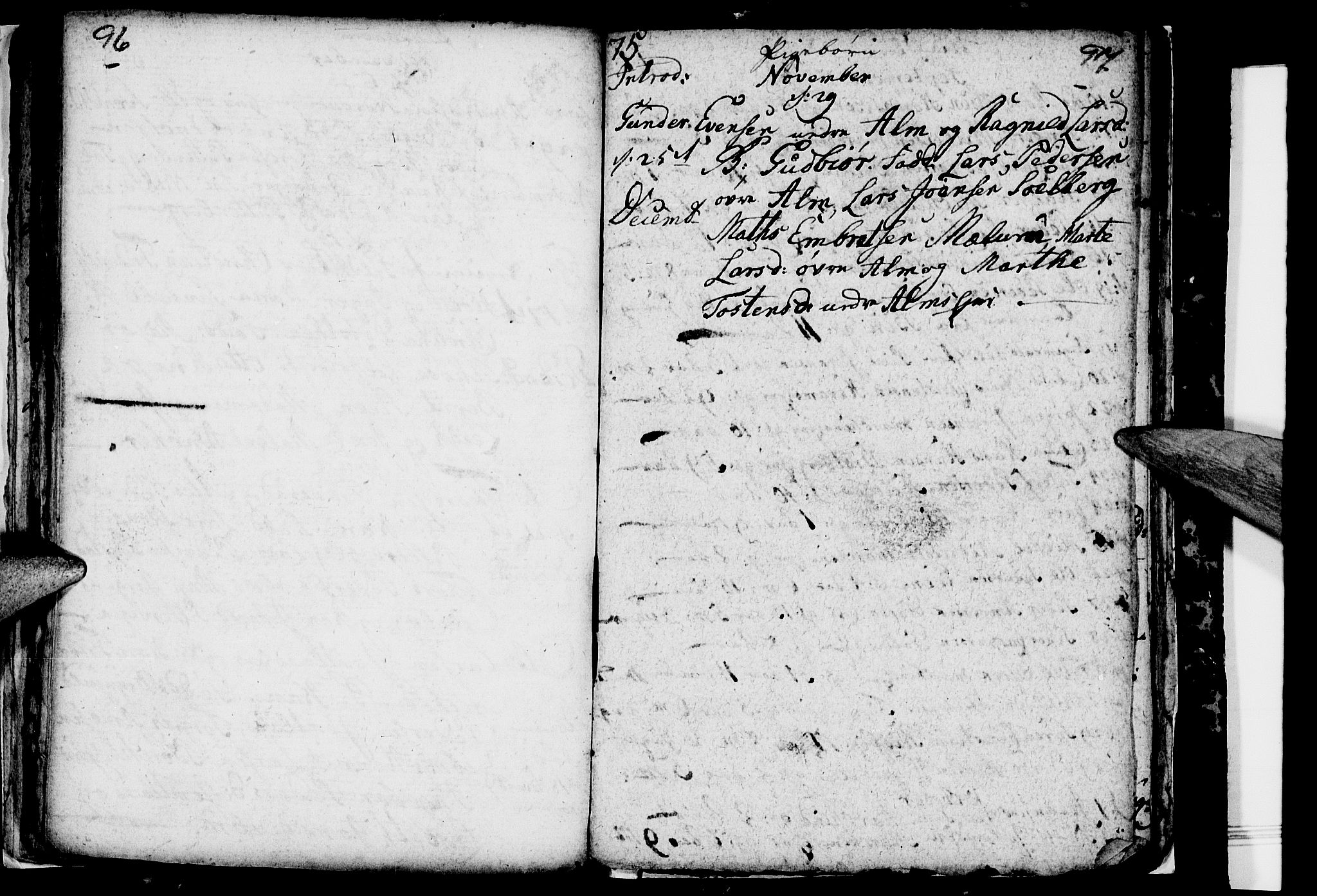 Ringsaker prestekontor, SAH/PREST-014/I/Ia/L0005/0001: Parish register draft no. 1A, 1773-1775, p. 96-97