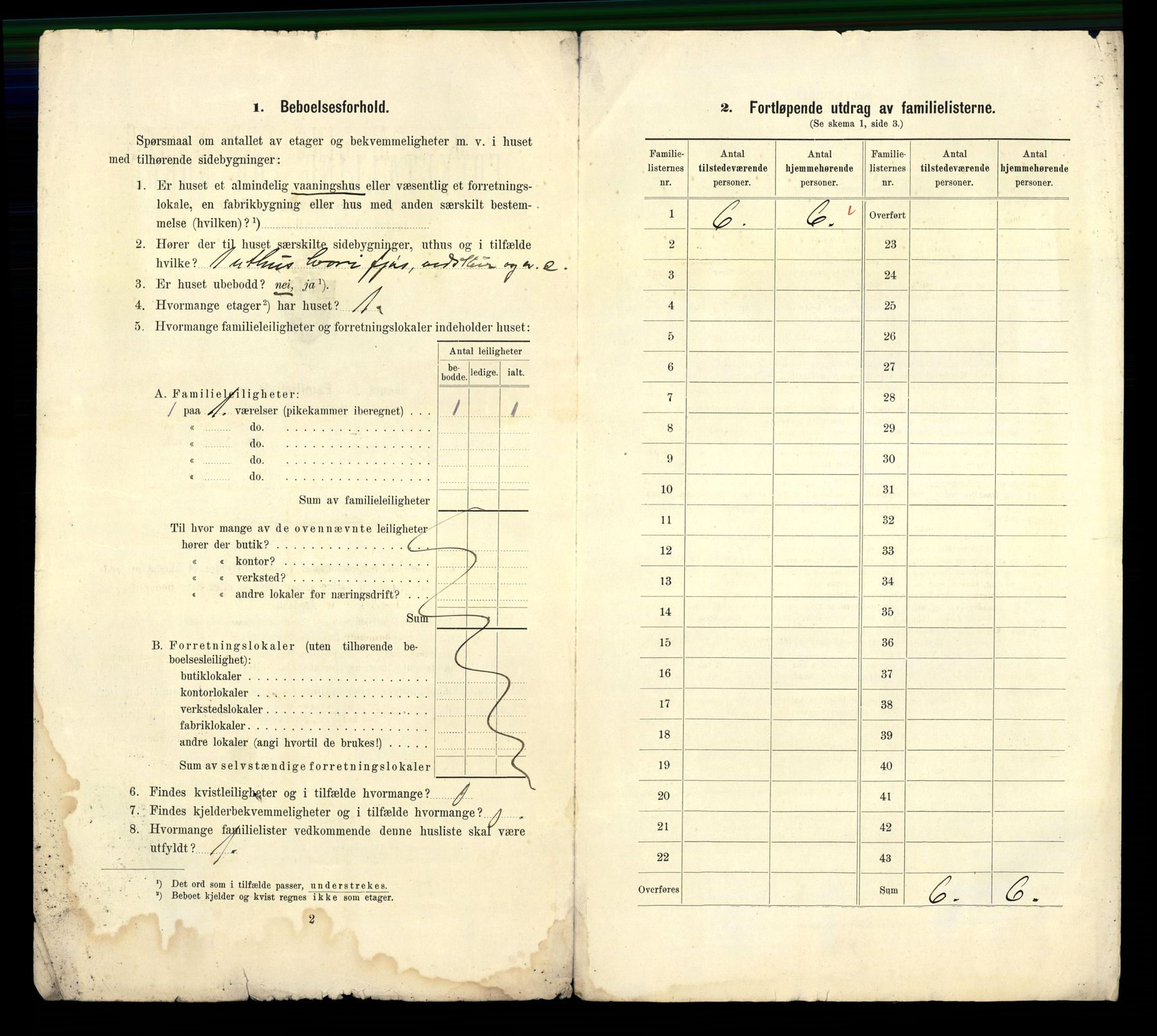 RA, 1910 census for Kongsberg, 1910, p. 55