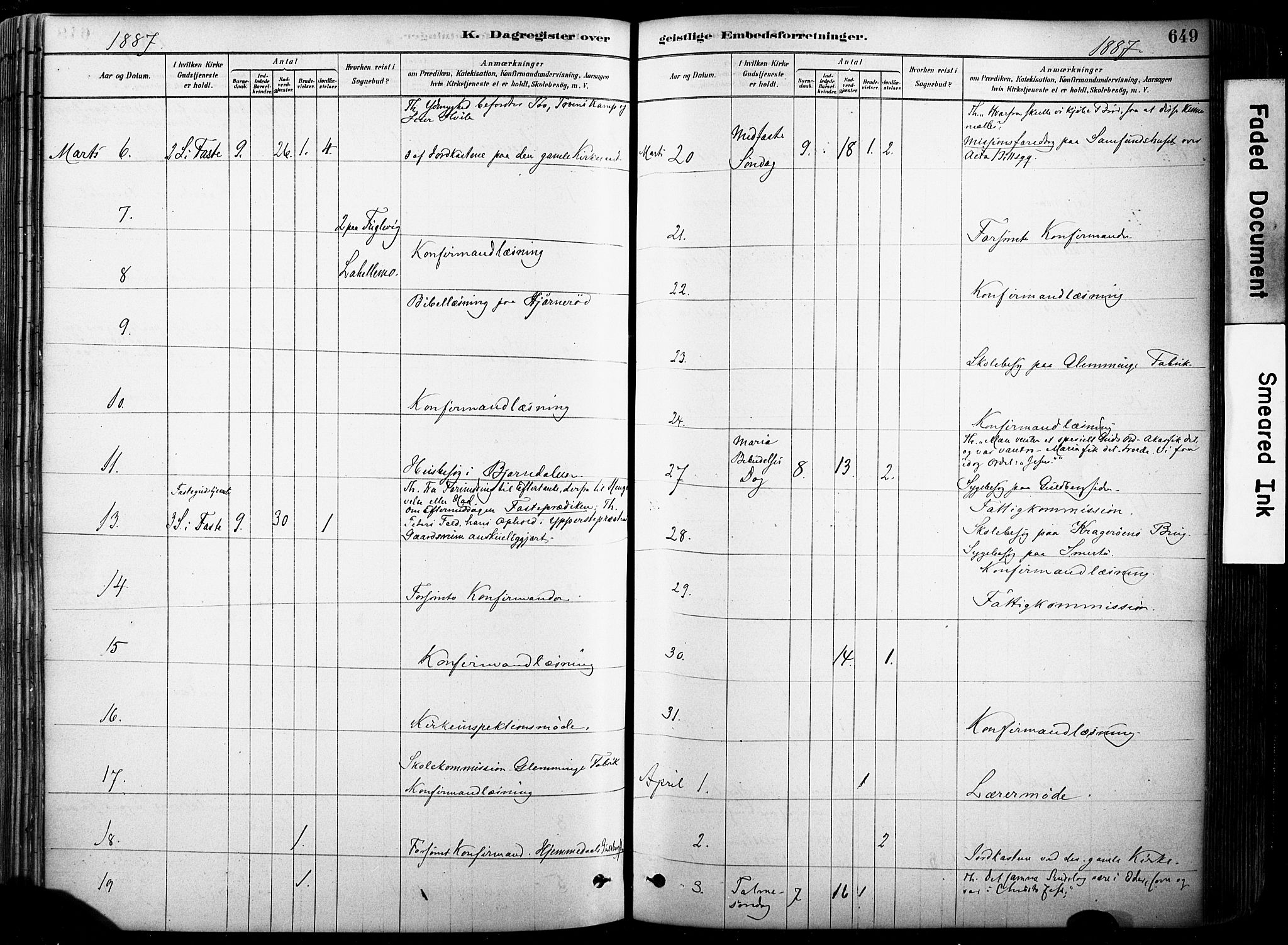 Glemmen prestekontor Kirkebøker, AV/SAO-A-10908/F/Fa/L0012: Parish register (official) no. 12, 1878-1973, p. 649