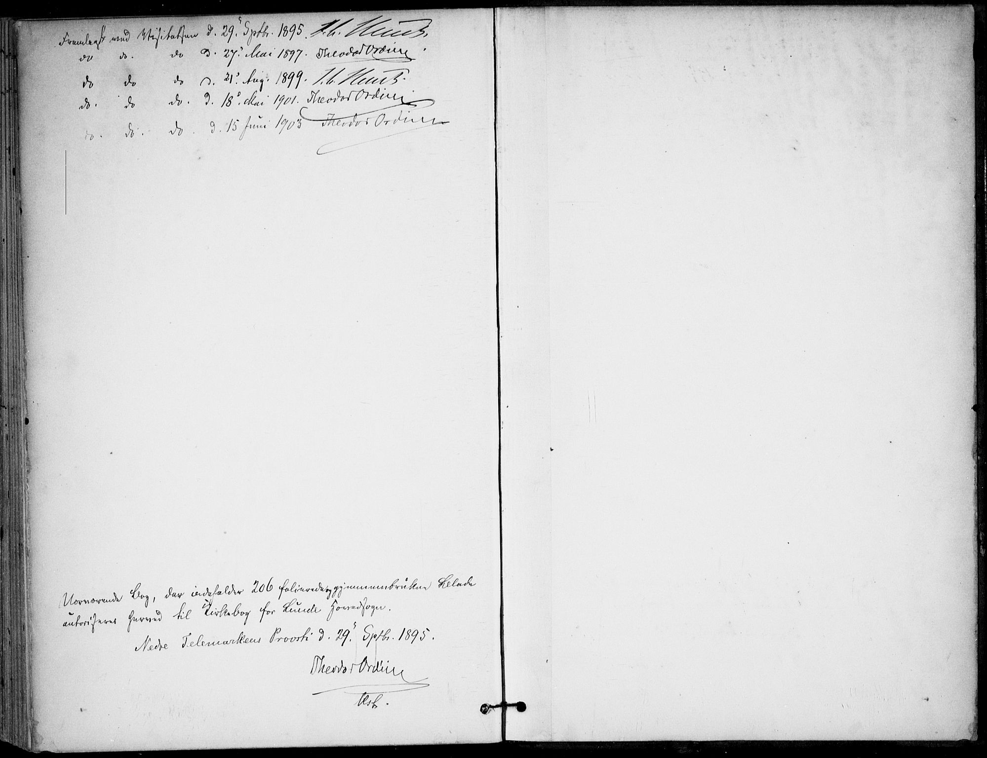 Lunde kirkebøker, AV/SAKO-A-282/F/Fa/L0003: Parish register (official) no. I 3, 1893-1902