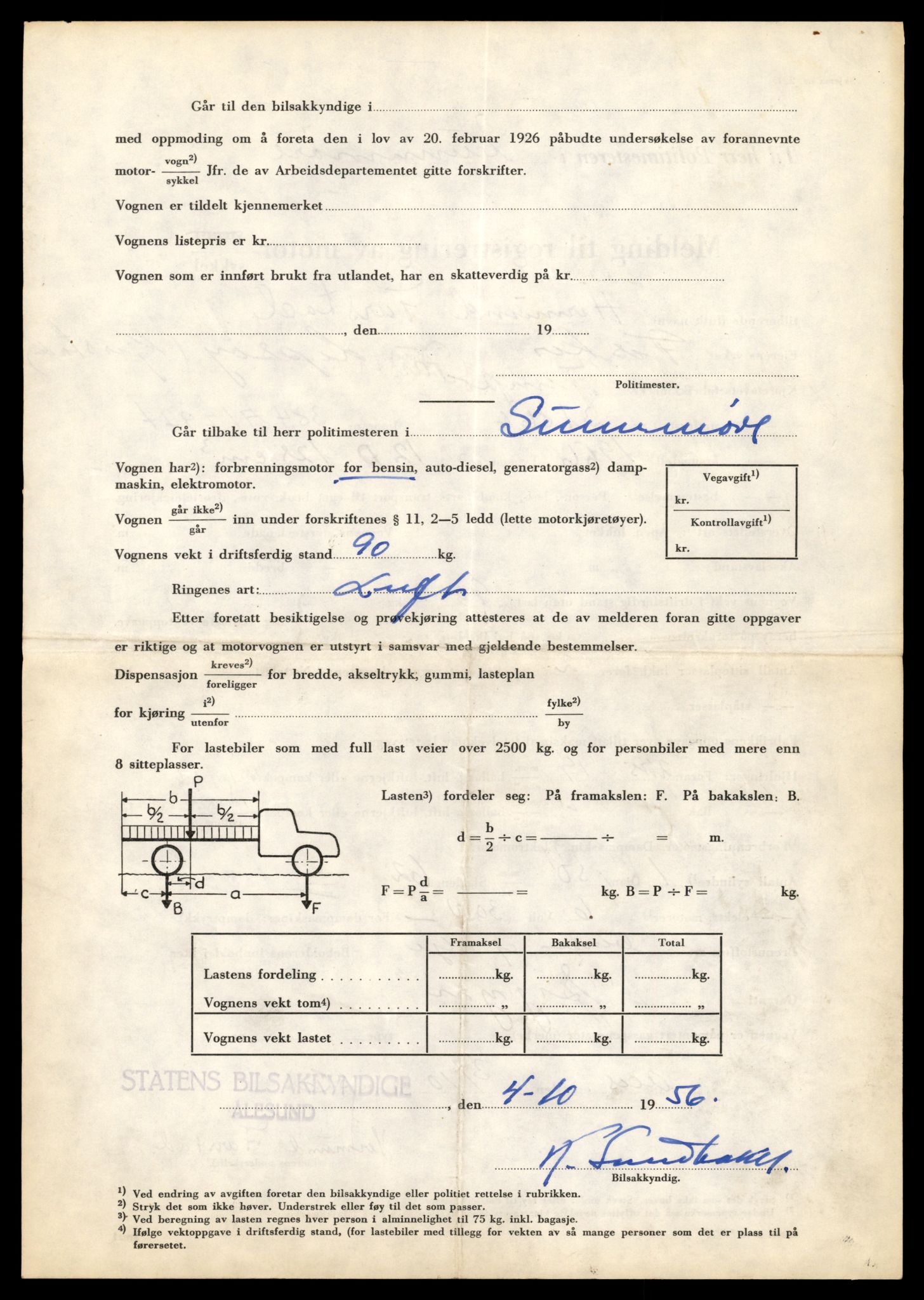 Møre og Romsdal vegkontor - Ålesund trafikkstasjon, AV/SAT-A-4099/F/Fe/L0040: Registreringskort for kjøretøy T 13531 - T 13709, 1927-1998, p. 658