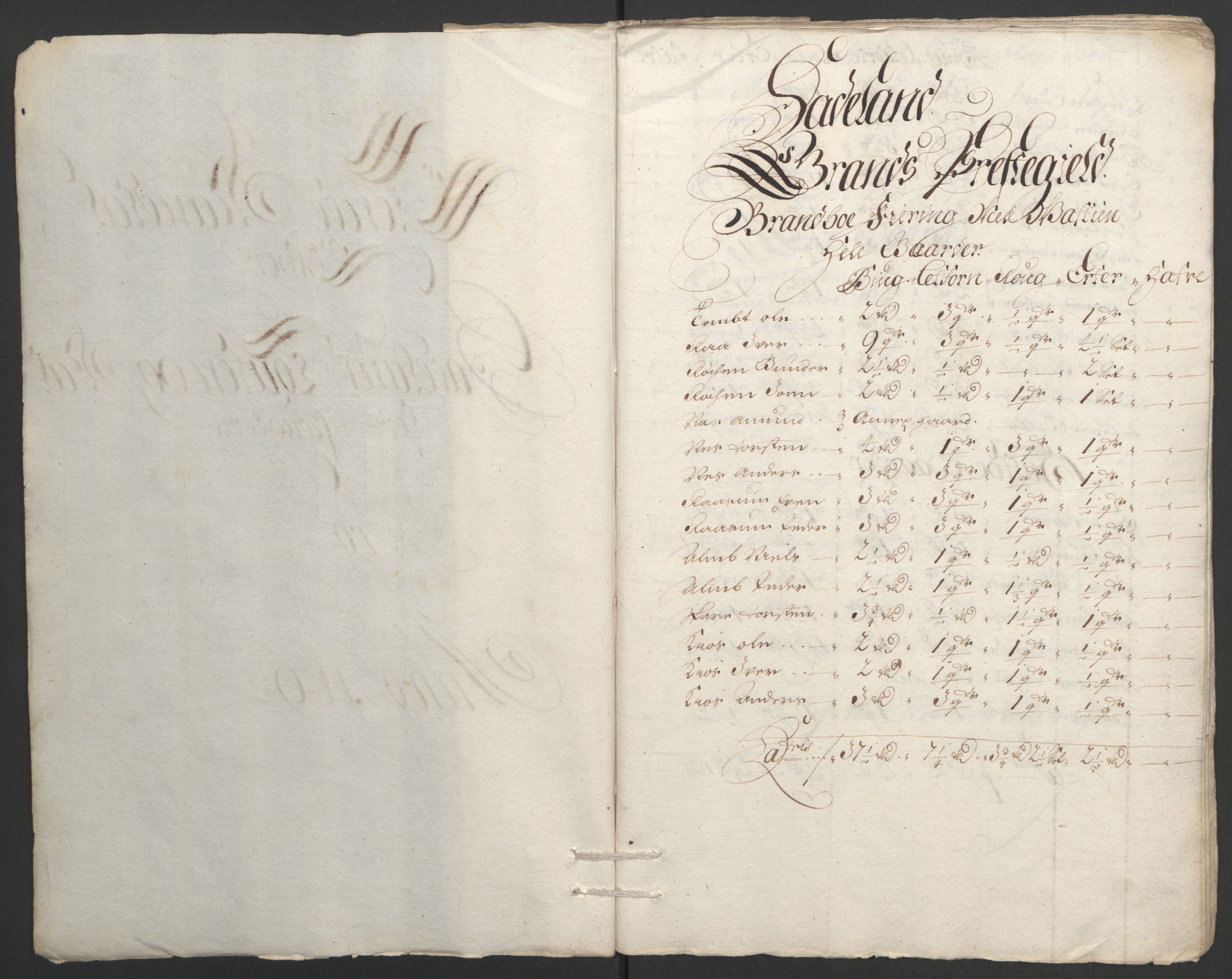 Rentekammeret inntil 1814, Reviderte regnskaper, Fogderegnskap, RA/EA-4092/R18/L1292: Fogderegnskap Hadeland, Toten og Valdres, 1693-1694, p. 210
