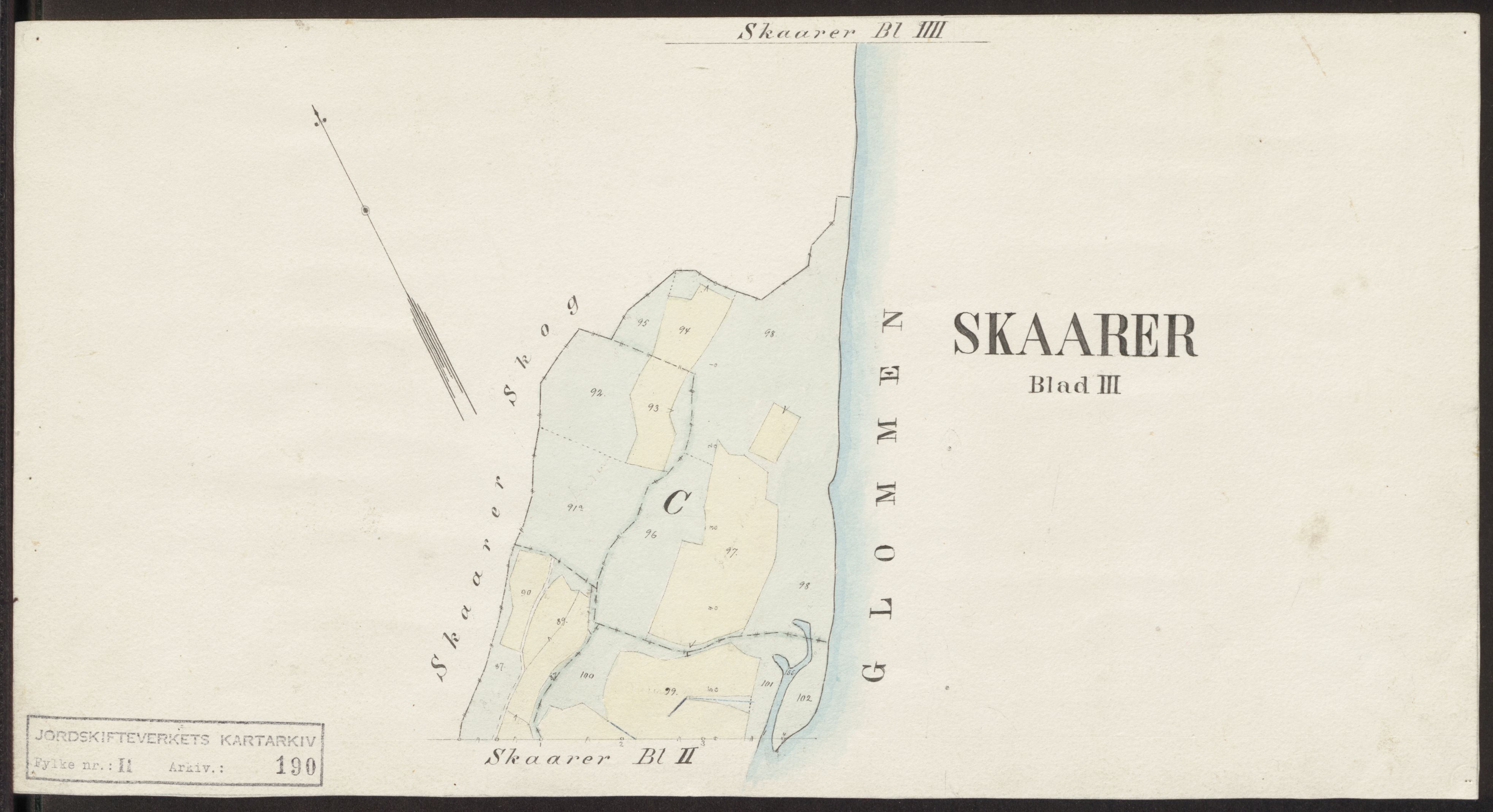Jordskifteverkets kartarkiv, RA/S-3929/T, 1859-1988, p. 256