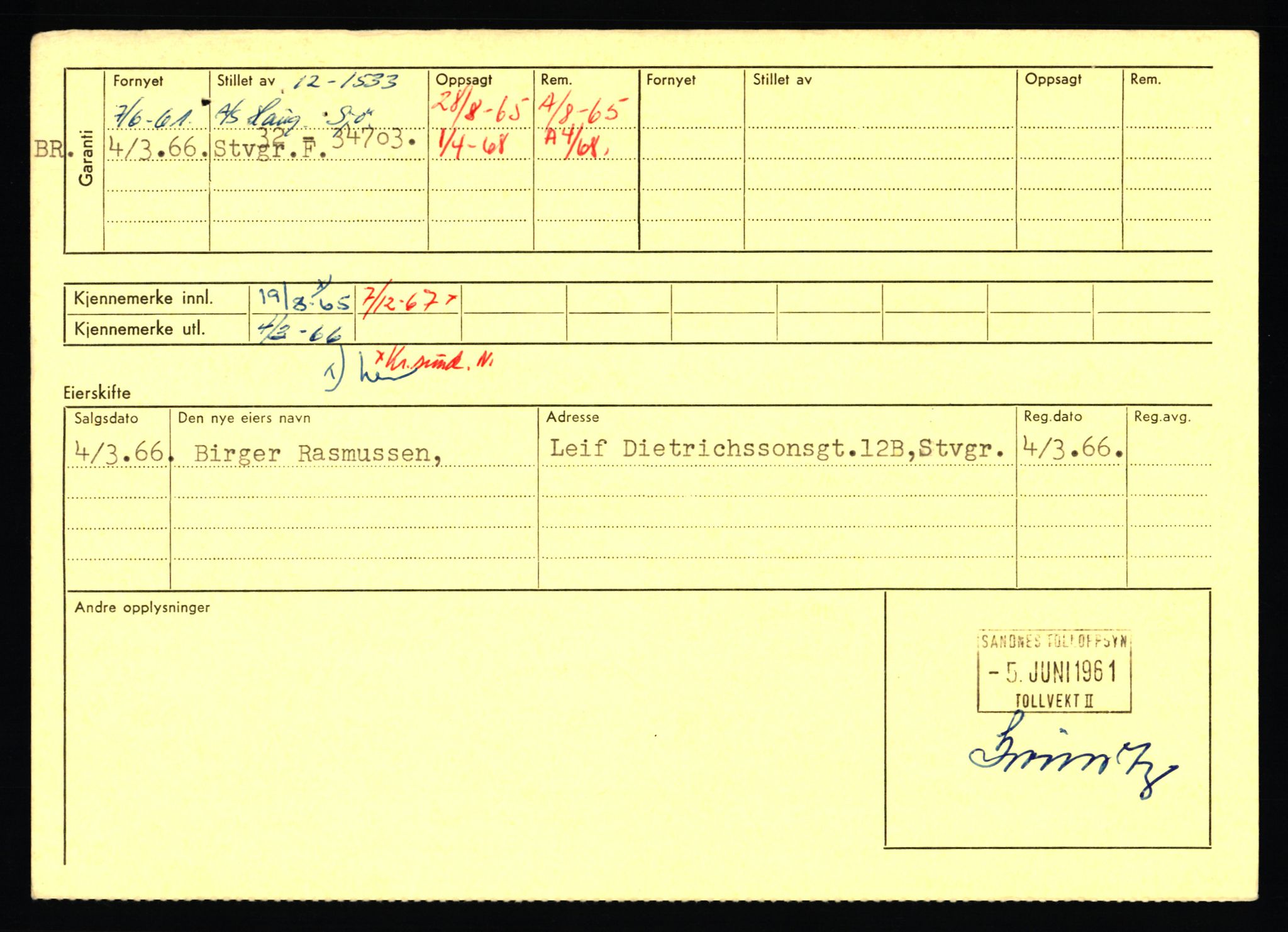 Stavanger trafikkstasjon, AV/SAST-A-101942/0/F/L0053: L-52900 - L-54199, 1930-1971, p. 2668