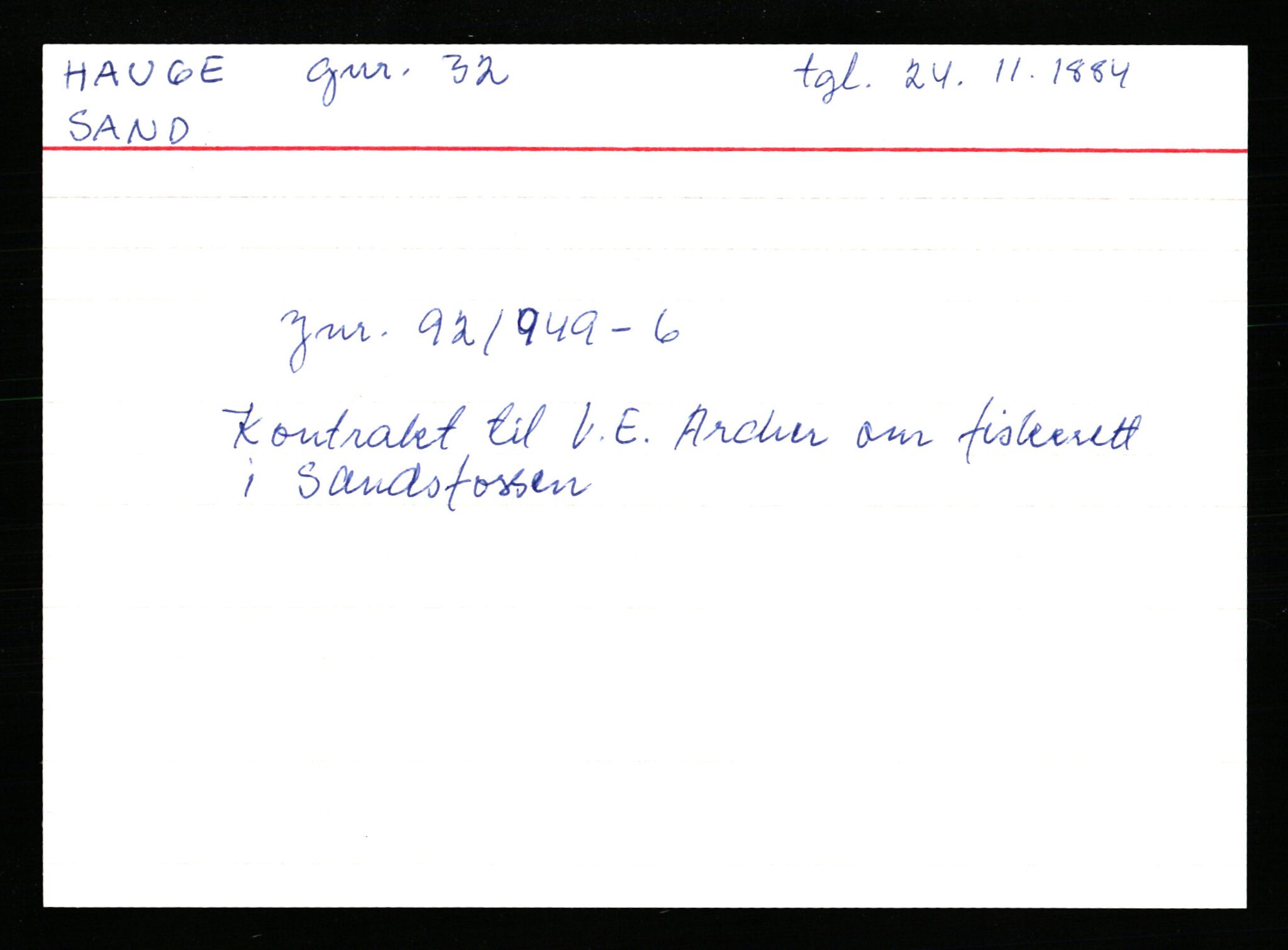 Statsarkivet i Stavanger, AV/SAST-A-101971/03/Y/Yk/L0015: Registerkort sortert etter gårdsnavn: Haneberg - Haugland nedre, 1750-1930, p. 404