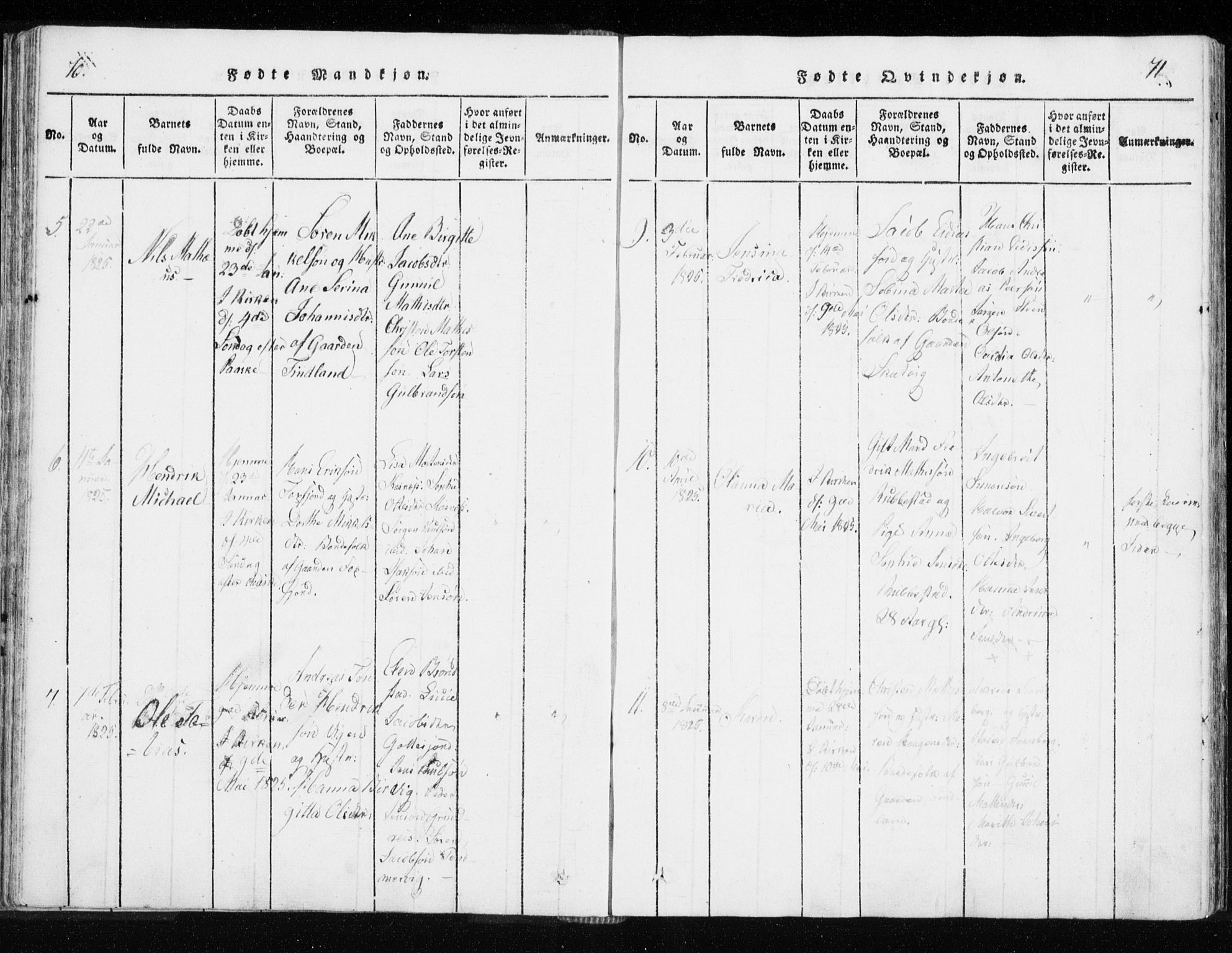 Tranøy sokneprestkontor, AV/SATØ-S-1313/I/Ia/Iaa/L0004kirke: Parish register (official) no. 4, 1820-1829, p. 70-71