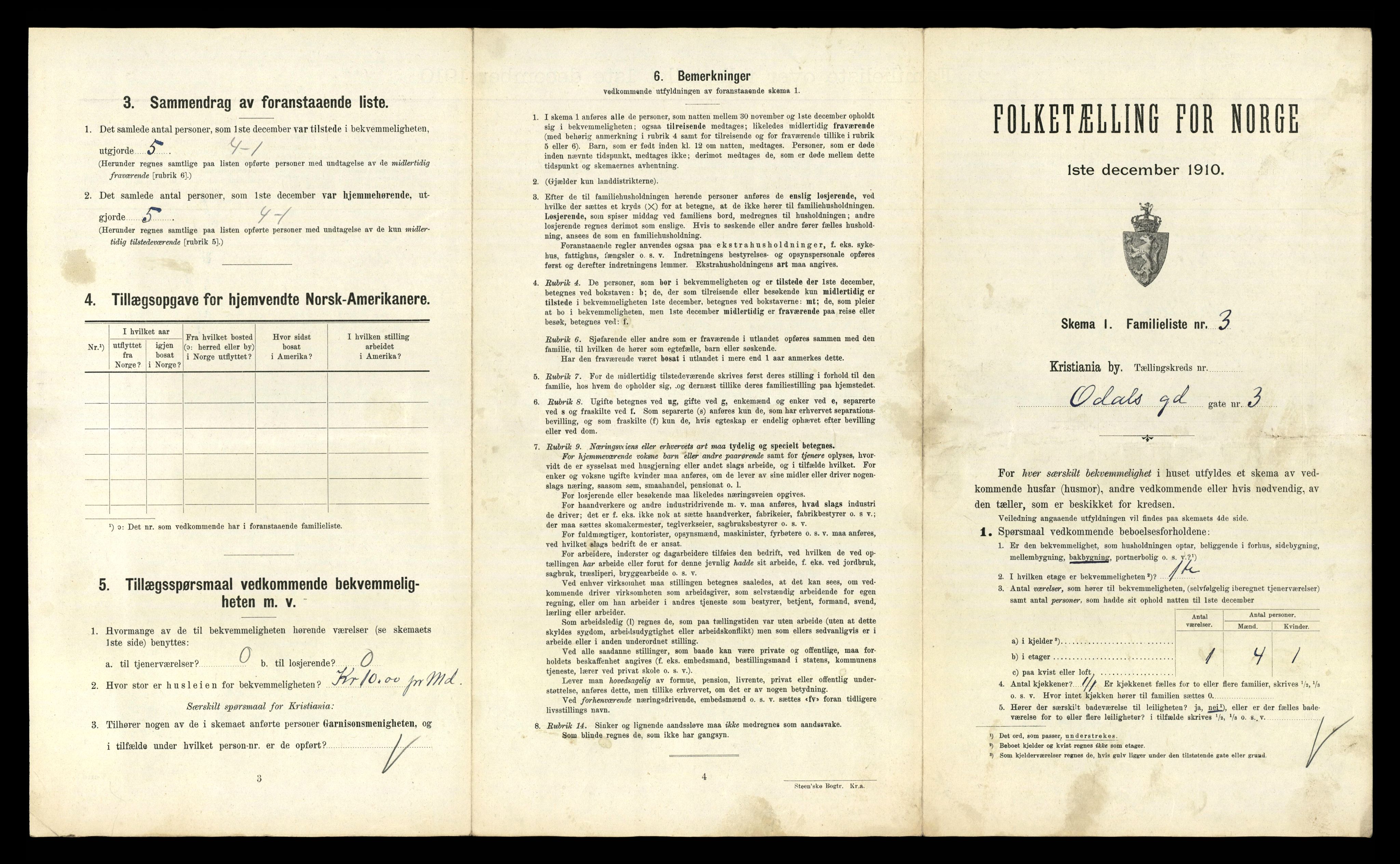 RA, 1910 census for Kristiania, 1910, p. 72691