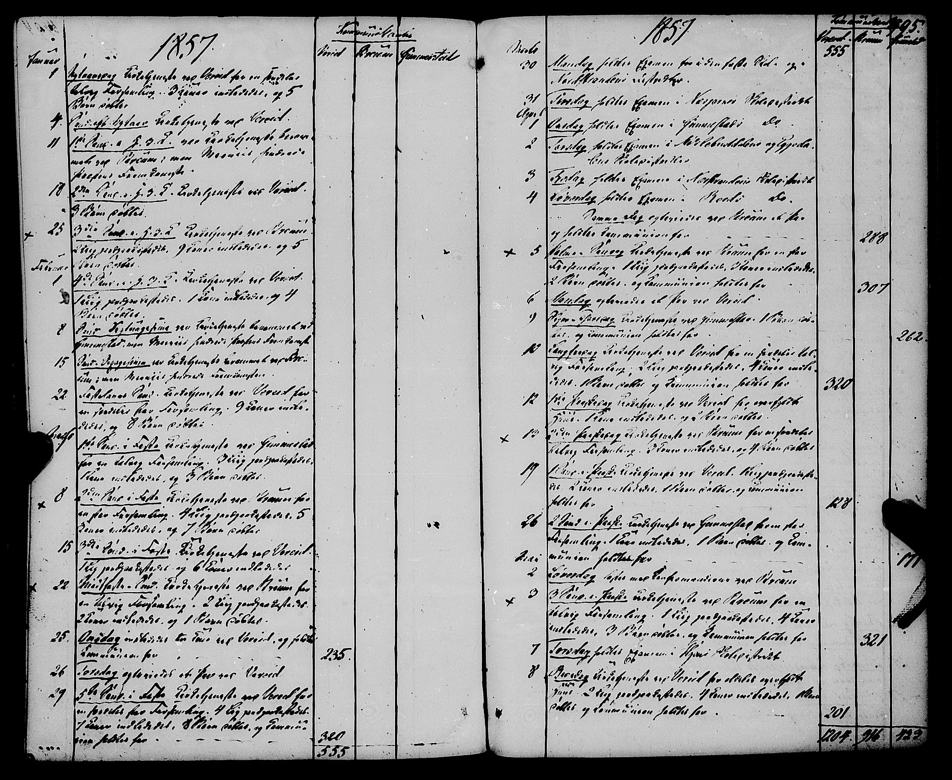 Gloppen sokneprestembete, AV/SAB-A-80101/H/Haa/Haaa/L0009: Parish register (official) no. A 9, 1855-1870, p. 495