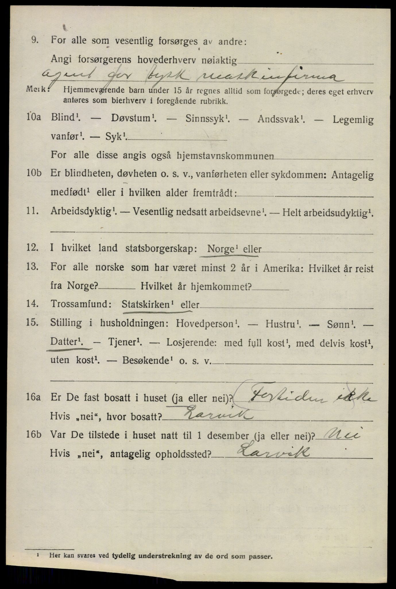 SAO, 1920 census for Lørenskog, 1920, p. 5763