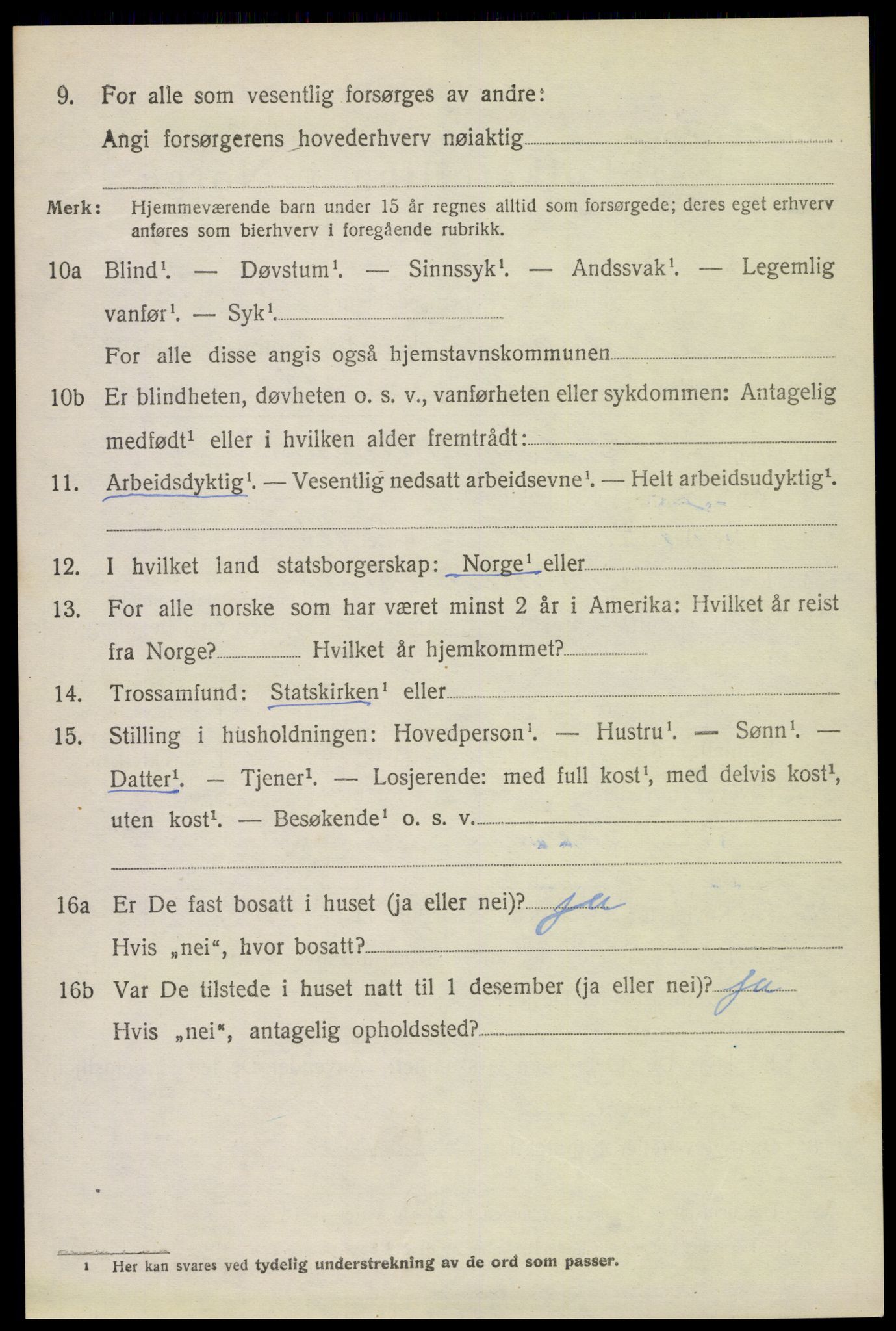 SAKO, 1920 census for Gjerpen, 1920, p. 17811