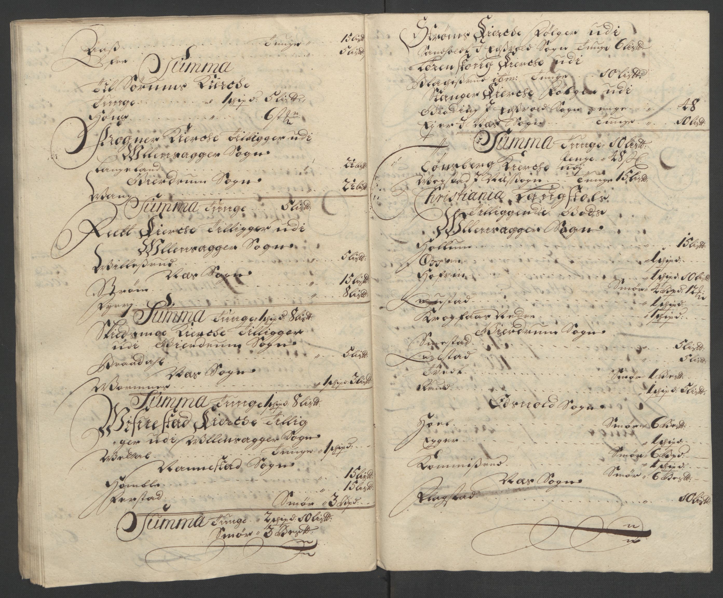 Rentekammeret inntil 1814, Reviderte regnskaper, Fogderegnskap, AV/RA-EA-4092/R12/L0719: Fogderegnskap Øvre Romerike, 1708-1709, p. 126