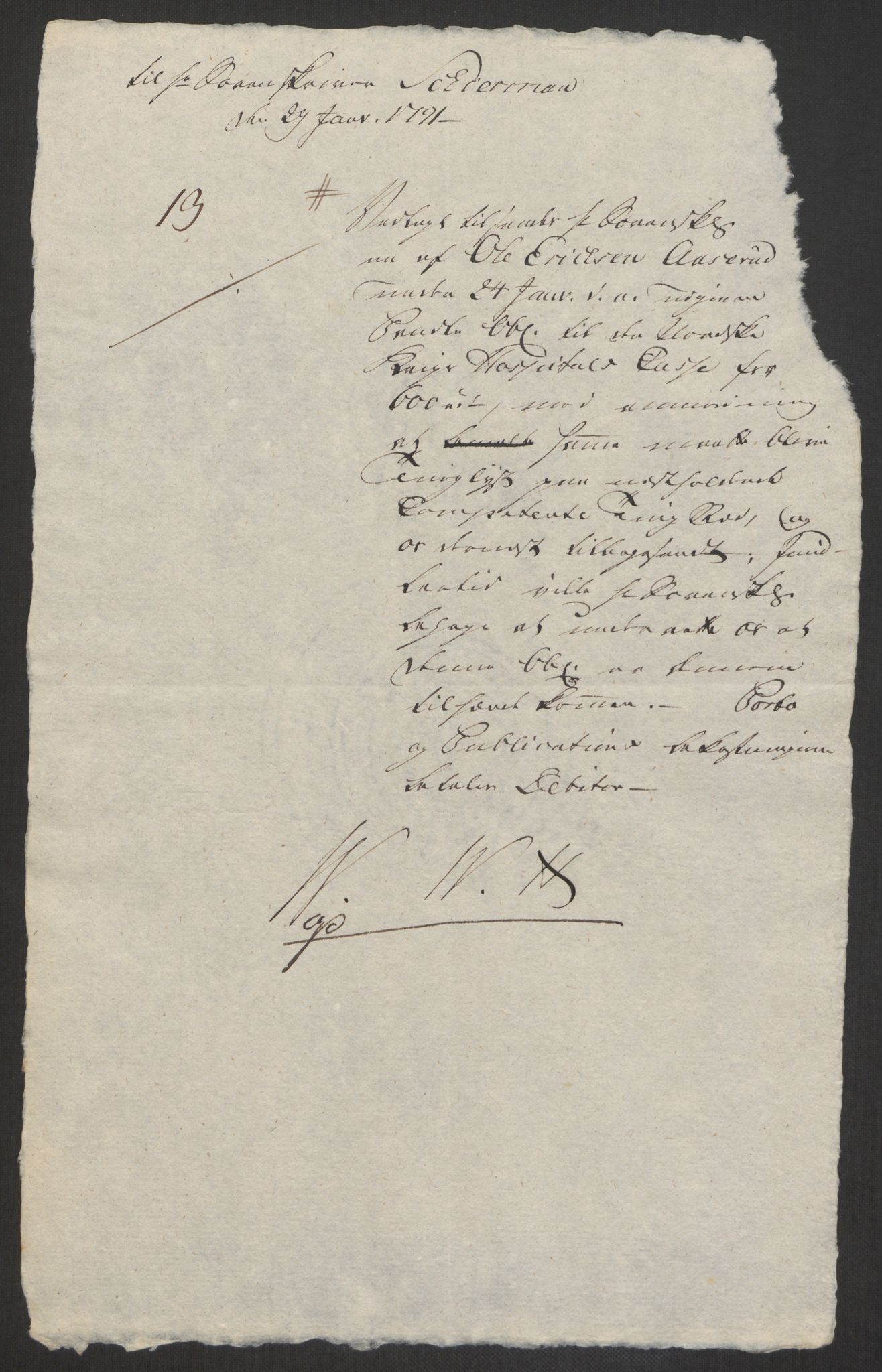 Forsvaret, Den norske kvesthuskasse/krigshospitalkasse, AV/RA-RAFA-1887/F/Fa/L0008: Konsepter, 1790-1793, p. 364