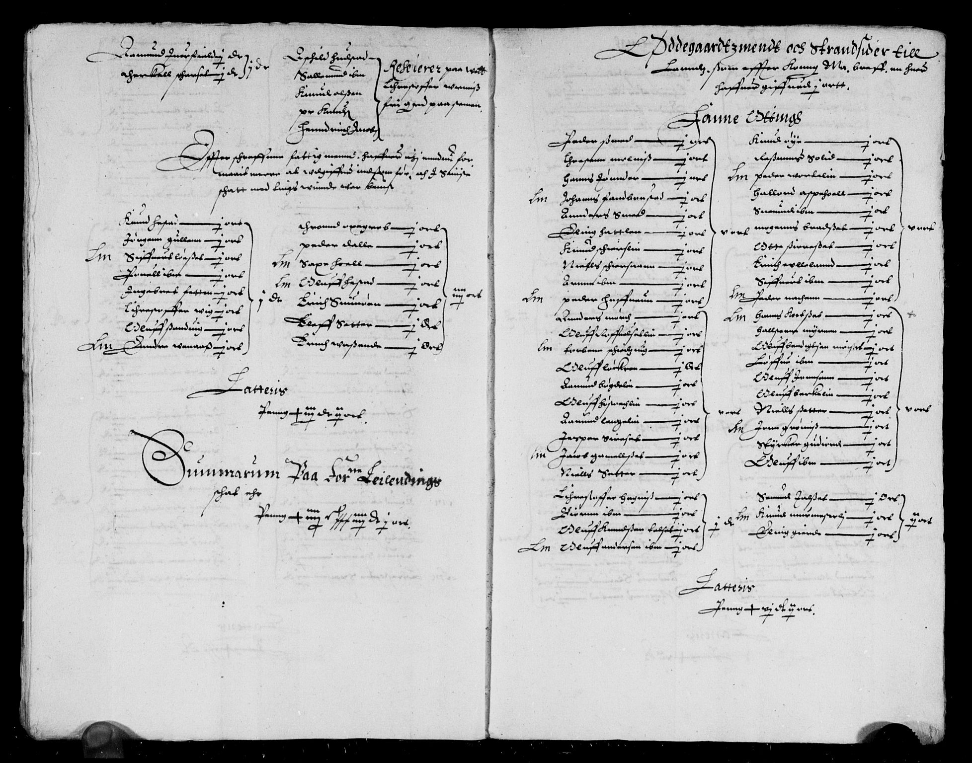 Rentekammeret inntil 1814, Reviderte regnskaper, Lensregnskaper, RA/EA-5023/R/Rb/Rbw/L0079: Trondheim len, 1643-1644