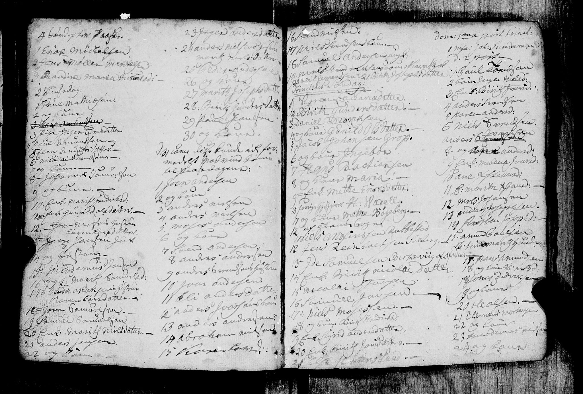 Måsøy sokneprestkontor, AV/SATØ-S-1348/B/L0026: Communicants register no. 26 (1), 1749-1804