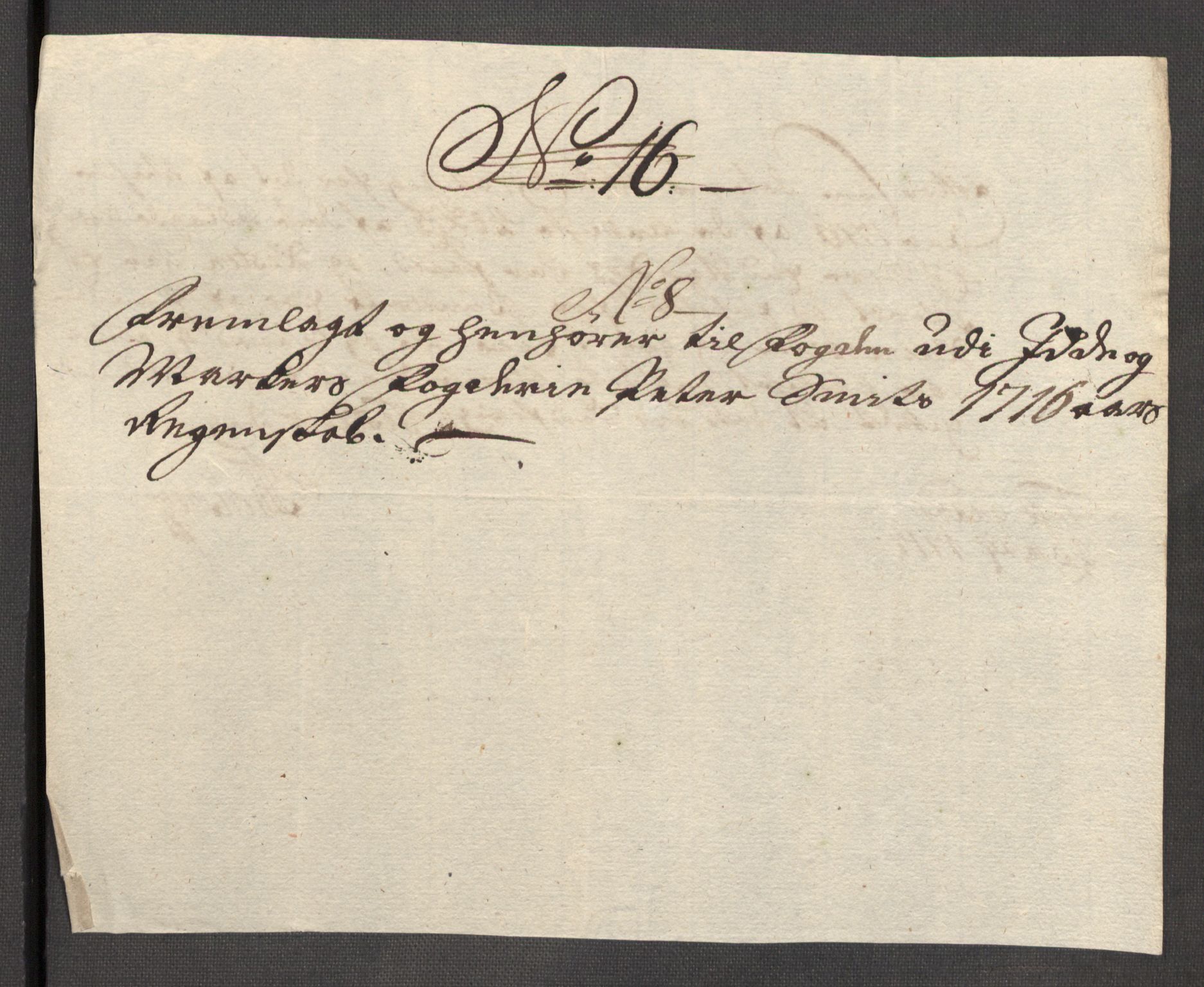 Rentekammeret inntil 1814, Reviderte regnskaper, Fogderegnskap, AV/RA-EA-4092/R01/L0023: Fogderegnskap Idd og Marker, 1715-1716, p. 318