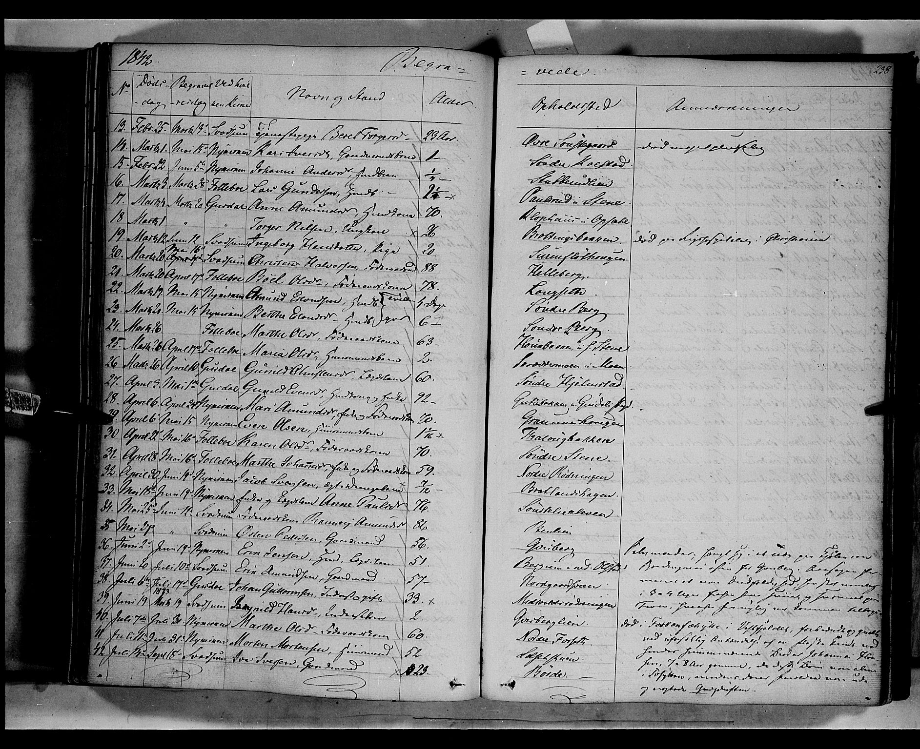 Gausdal prestekontor, SAH/PREST-090/H/Ha/Haa/L0007: Parish register (official) no. 7, 1840-1850, p. 238