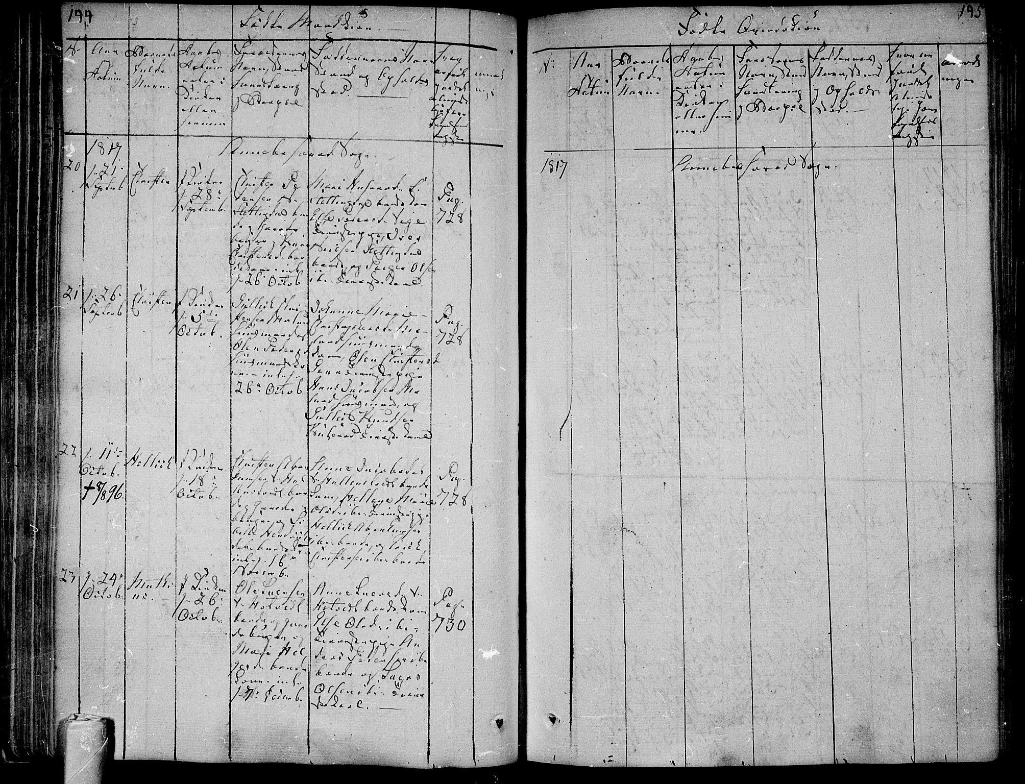 Andebu kirkebøker, AV/SAKO-A-336/F/Fa/L0003: Parish register (official) no. 3 /1, 1803-1828, p. 144-145