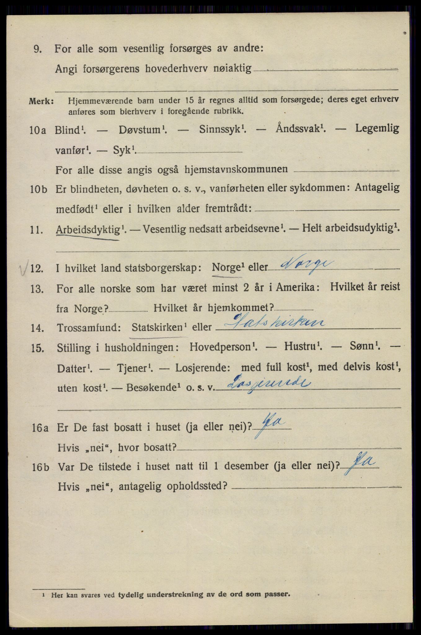 SAO, 1920 census for Kristiania, 1920, p. 556966