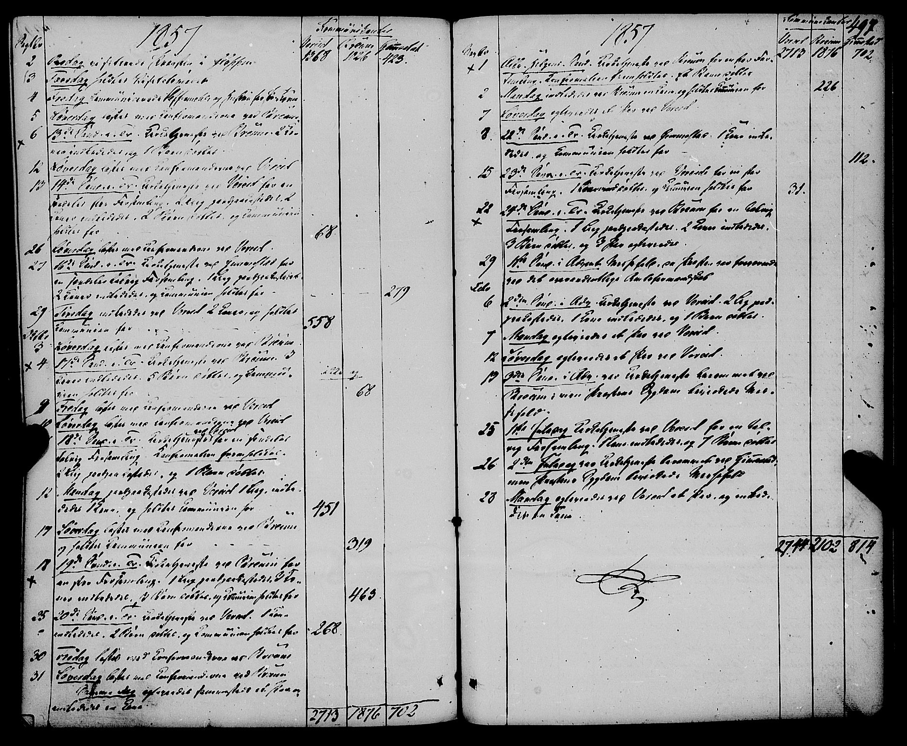 Gloppen sokneprestembete, AV/SAB-A-80101/H/Haa/Haaa/L0009: Parish register (official) no. A 9, 1855-1870, p. 497