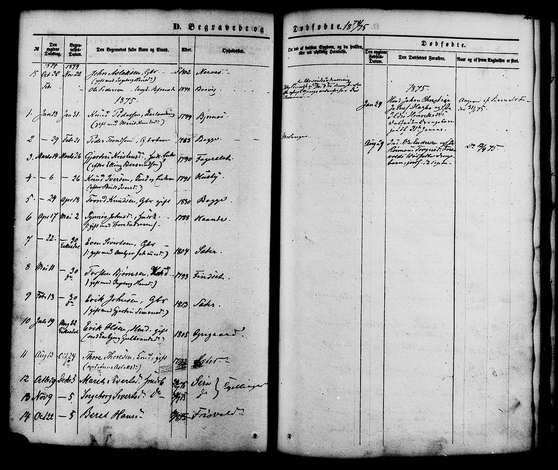 Ministerialprotokoller, klokkerbøker og fødselsregistre - Møre og Romsdal, AV/SAT-A-1454/552/L0637: Parish register (official) no. 552A01, 1845-1879, p. 260