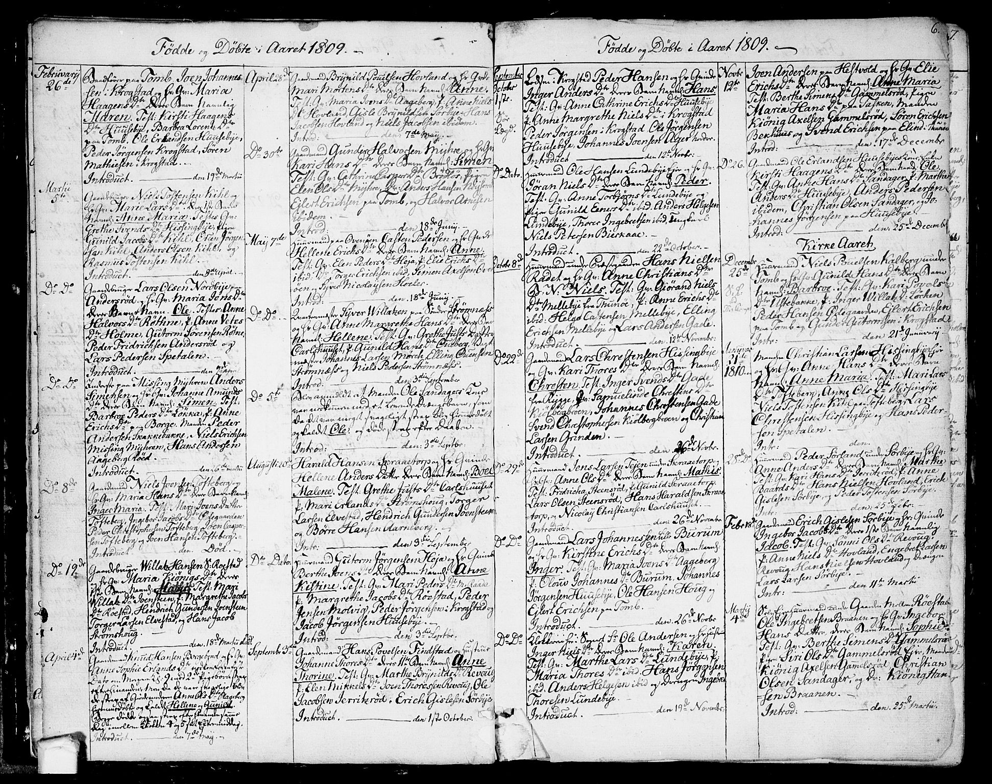 Råde prestekontor kirkebøker, AV/SAO-A-2009/F/Fa/L0003: Parish register (official) no. 3, 1806-1814, p. 6