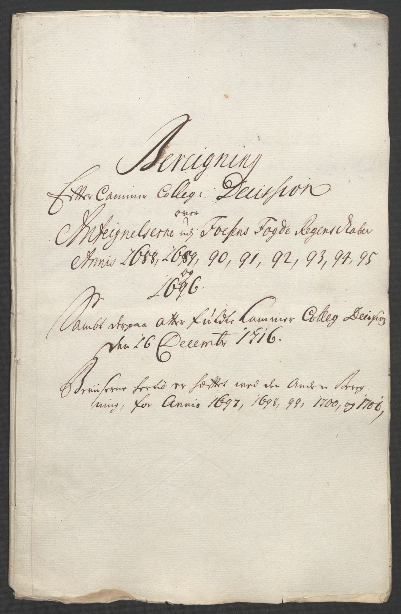 Rentekammeret inntil 1814, Reviderte regnskaper, Fogderegnskap, RA/EA-4092/R57/L3851: Fogderegnskap Fosen, 1695-1696, p. 318